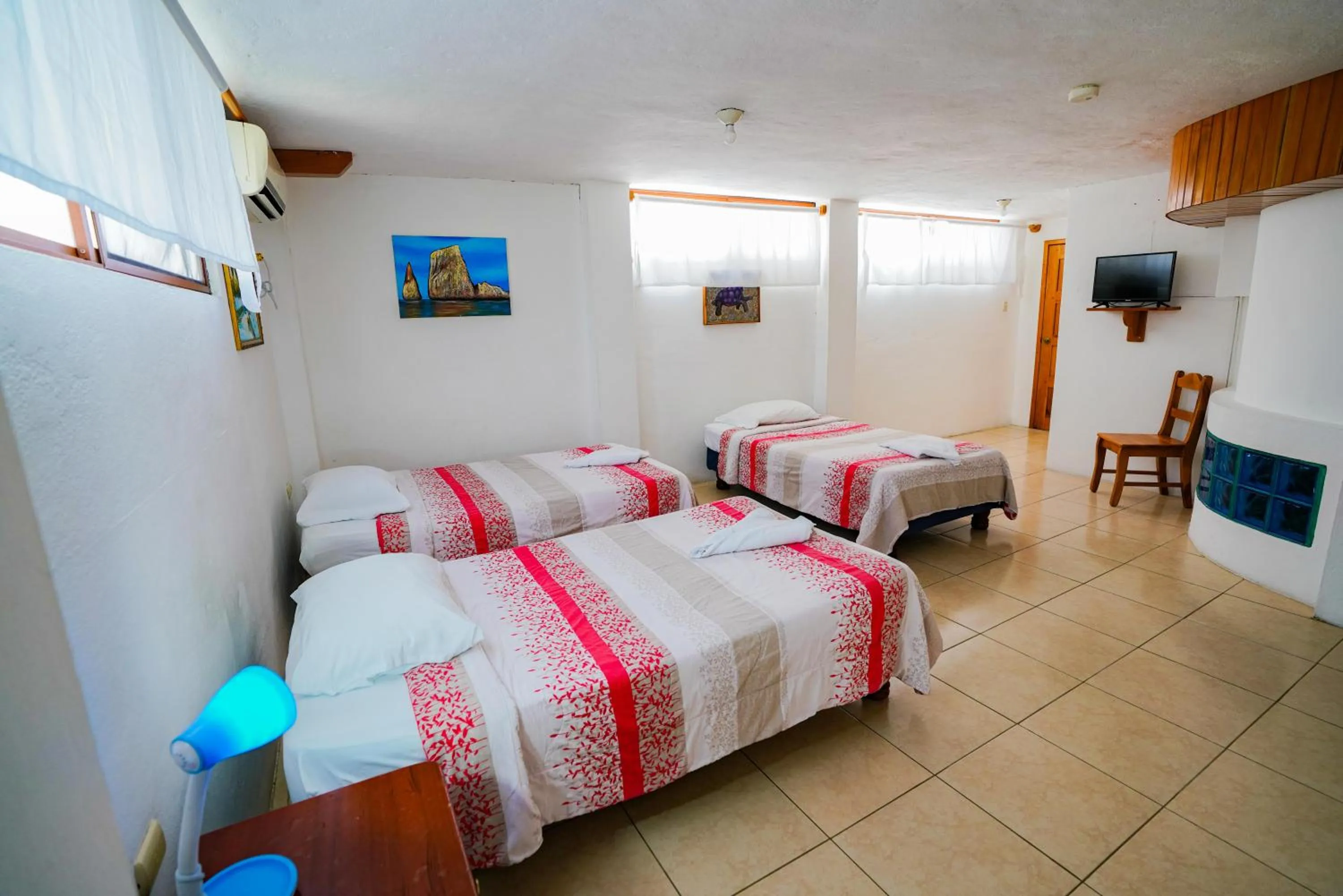 Bed in Galapagos Verde Azul