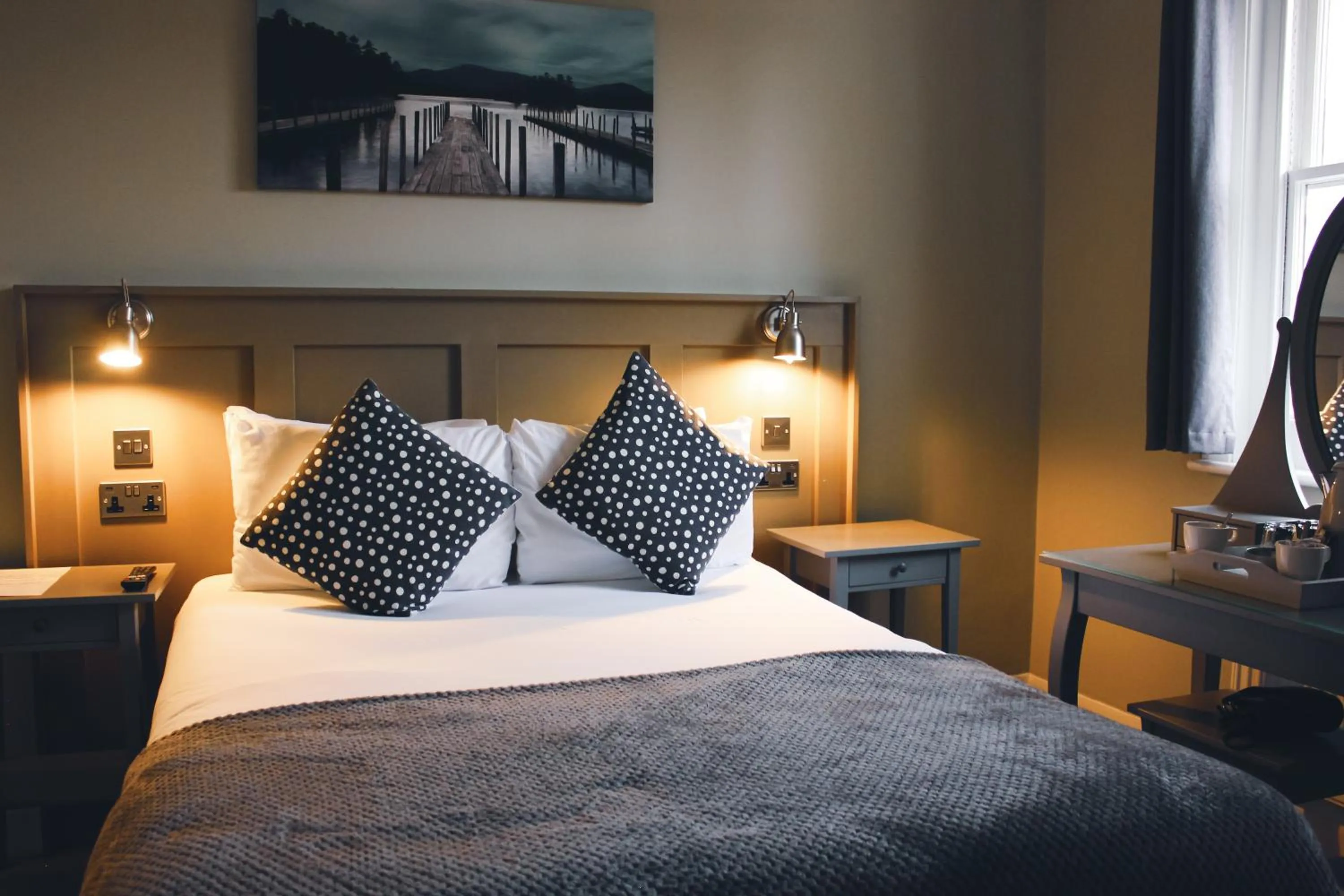 Bedroom, Bed in The Kings Arms