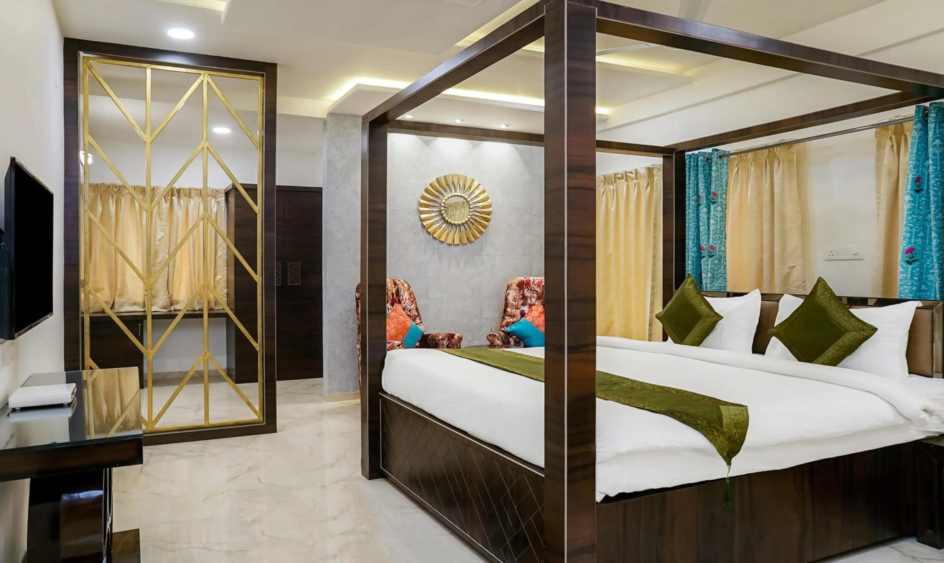 Bedroom, Bed in Treebo Hotel A1