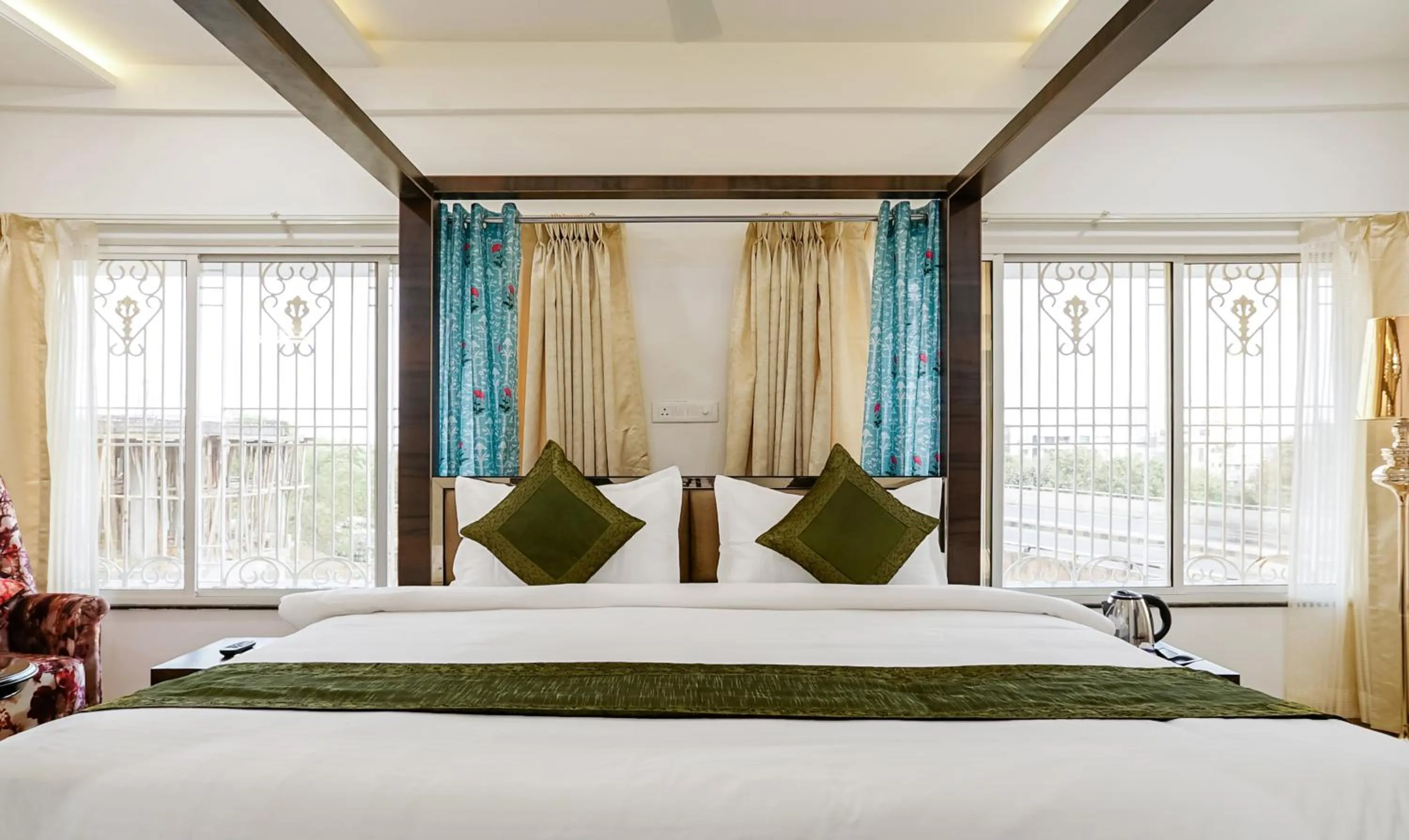 Bedroom, Bed in Treebo Hotel A1