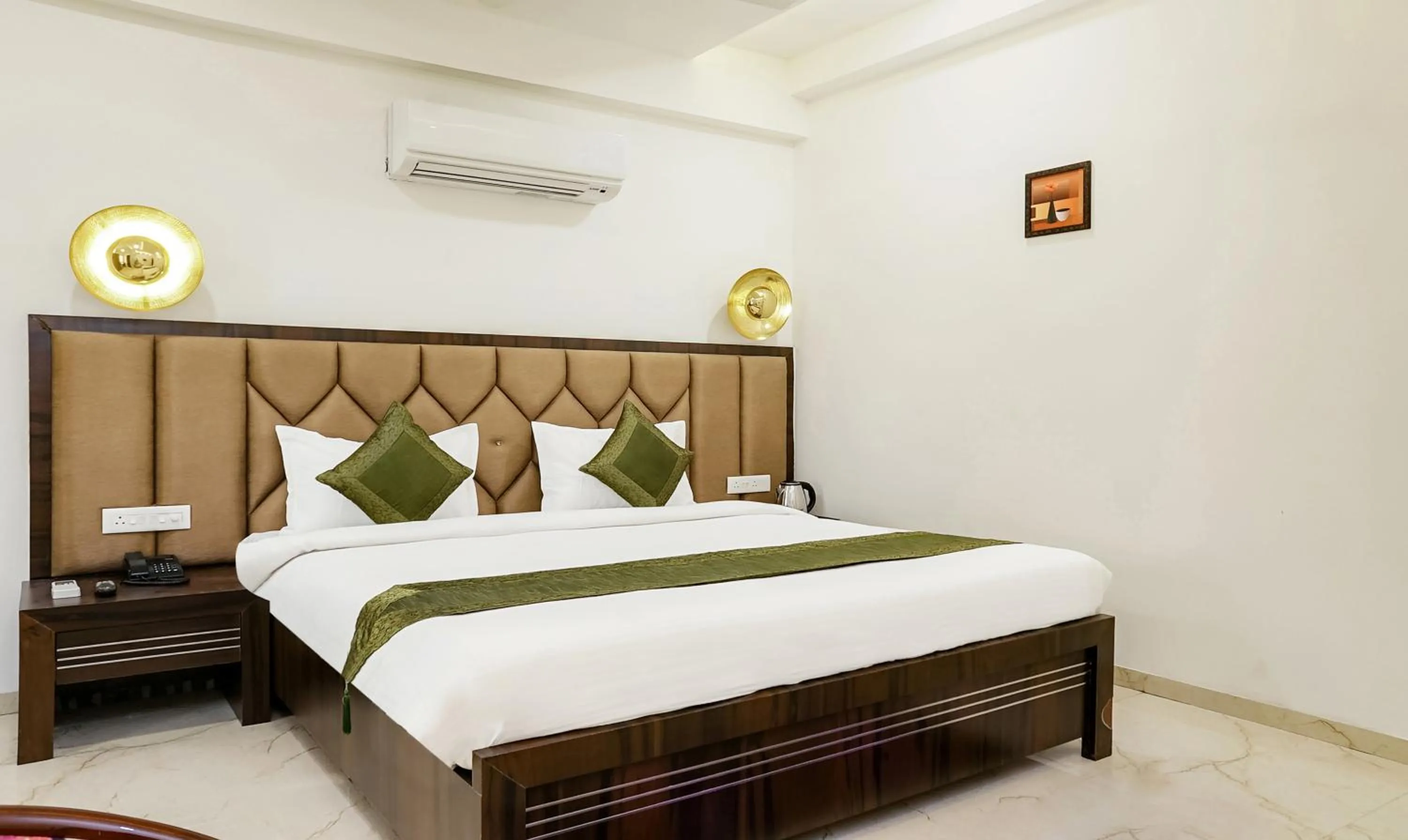 Bedroom, Bed in Treebo Hotel A1