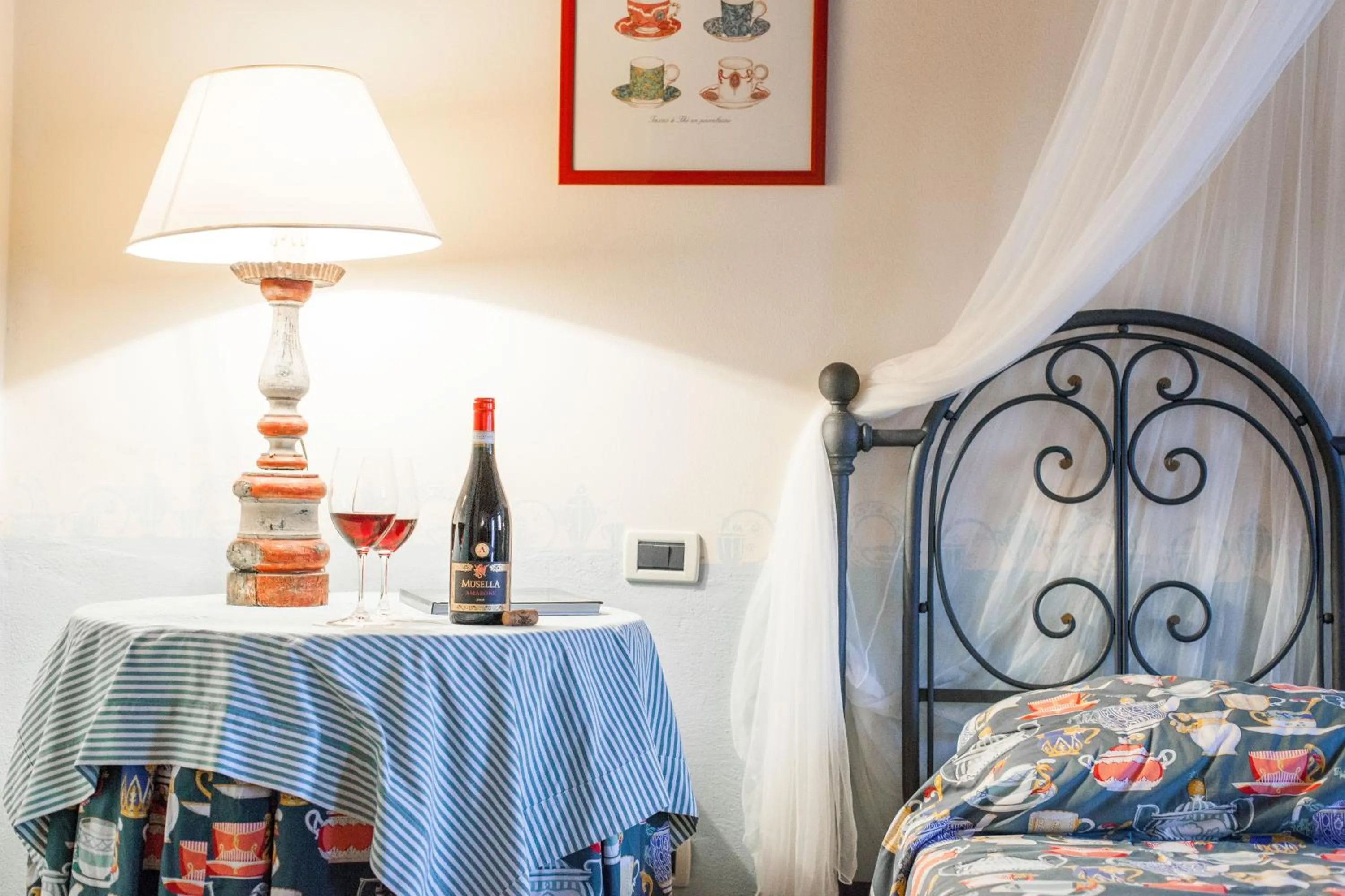 Bedroom, Bed in Musella Winery & Relais