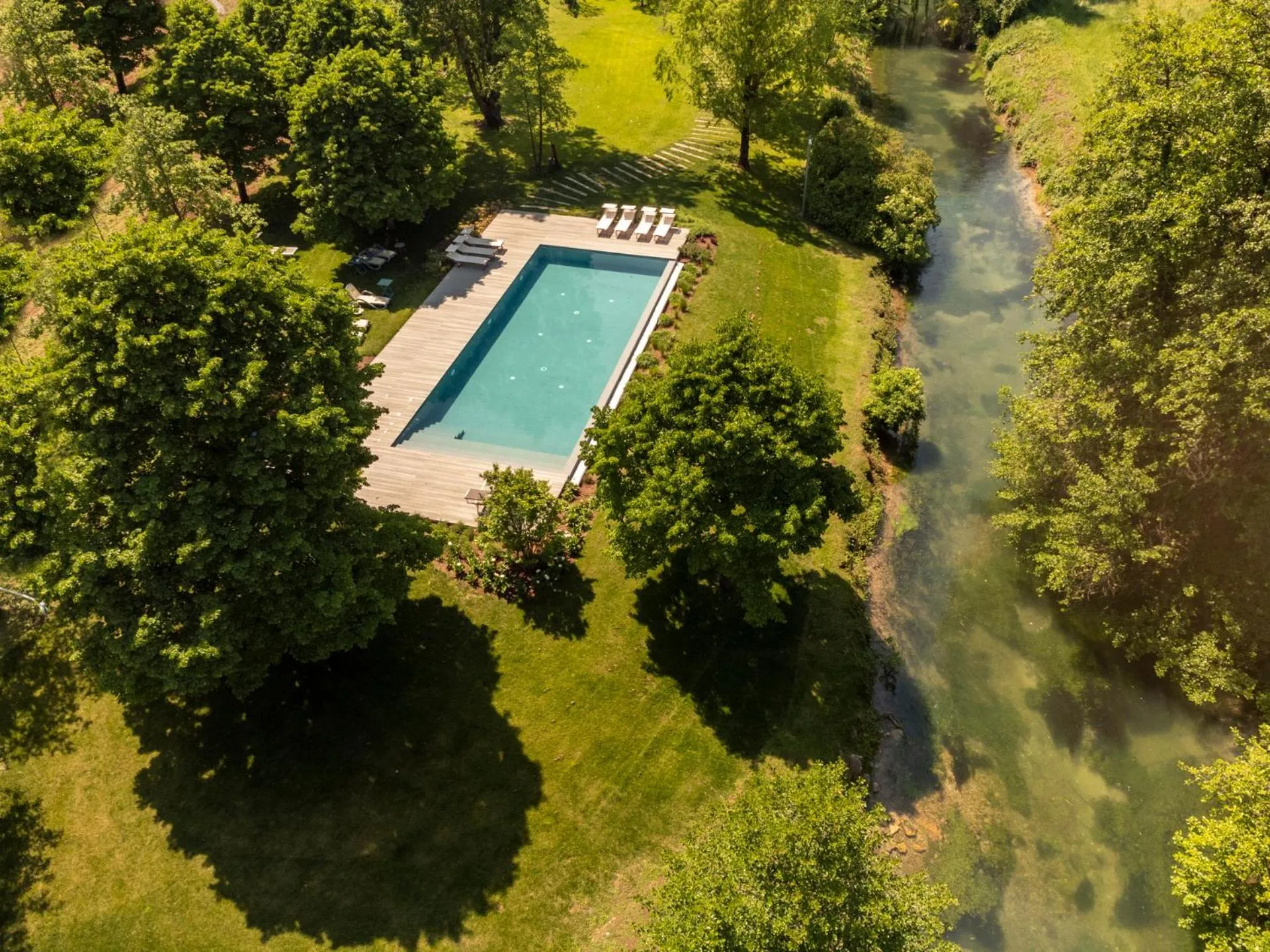 Garden in Musella Winery & Relais