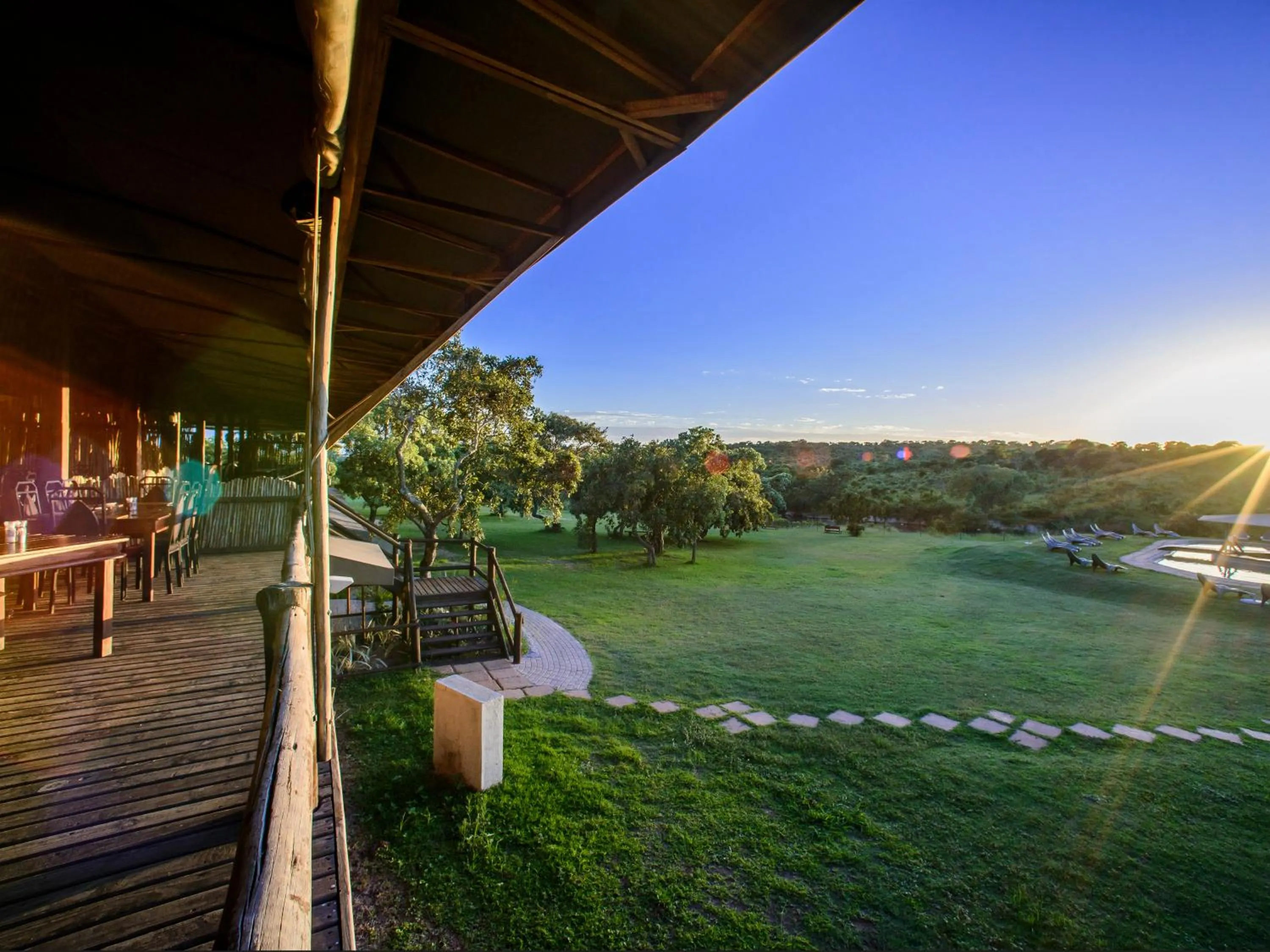 Restaurant/places to eat in Nkambeni Safari Camp