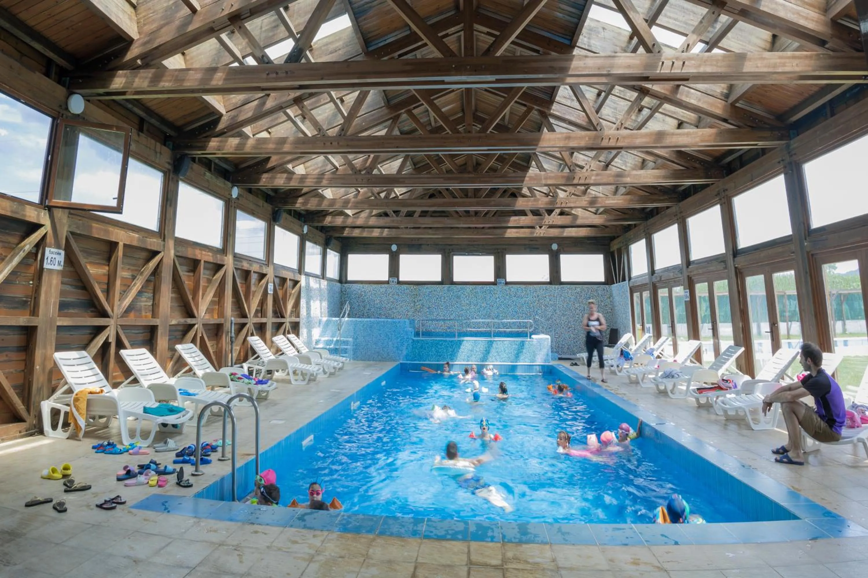 Swimming pool in Thermal Hotel Seven Seasons