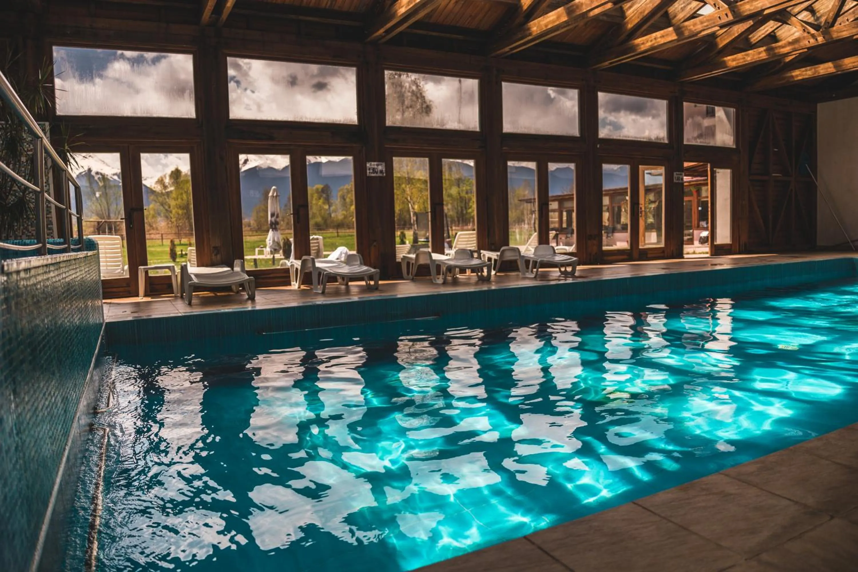 Swimming pool in Thermal Hotel Seven Seasons