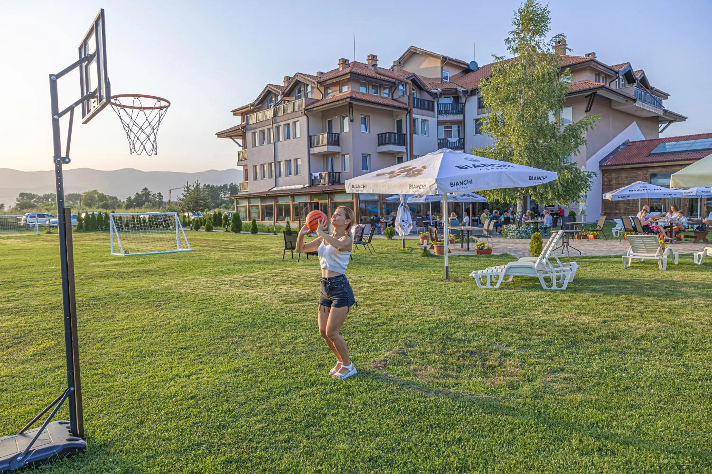 Garden in Thermal Hotel Seven Seasons
