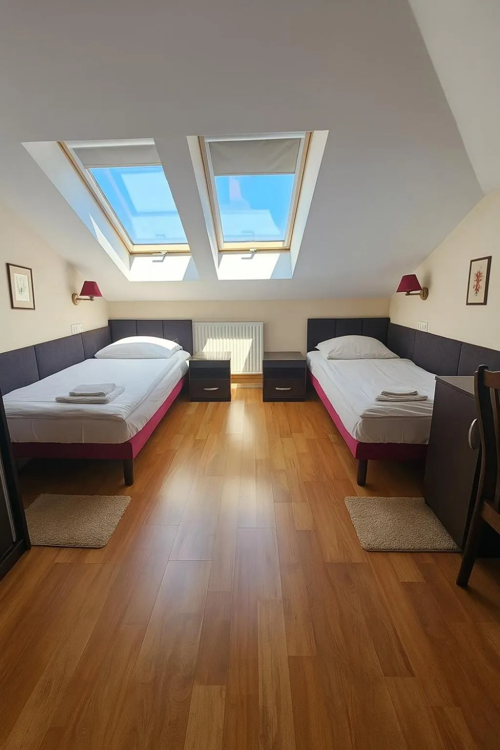 Bed in Dworek Różany Hotel & Restauracja