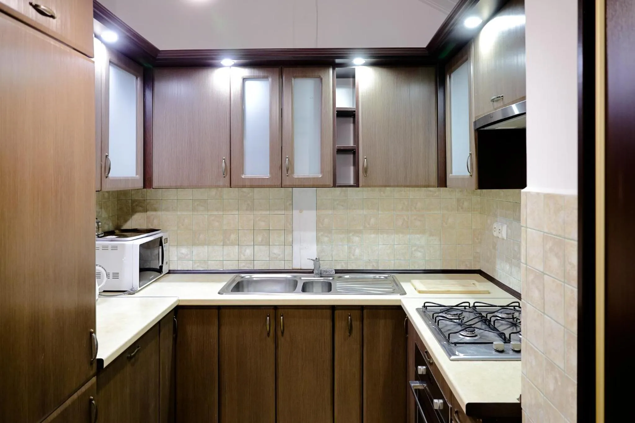 Kitchen or kitchenette in Dworek Różany Hotel & Restauracja