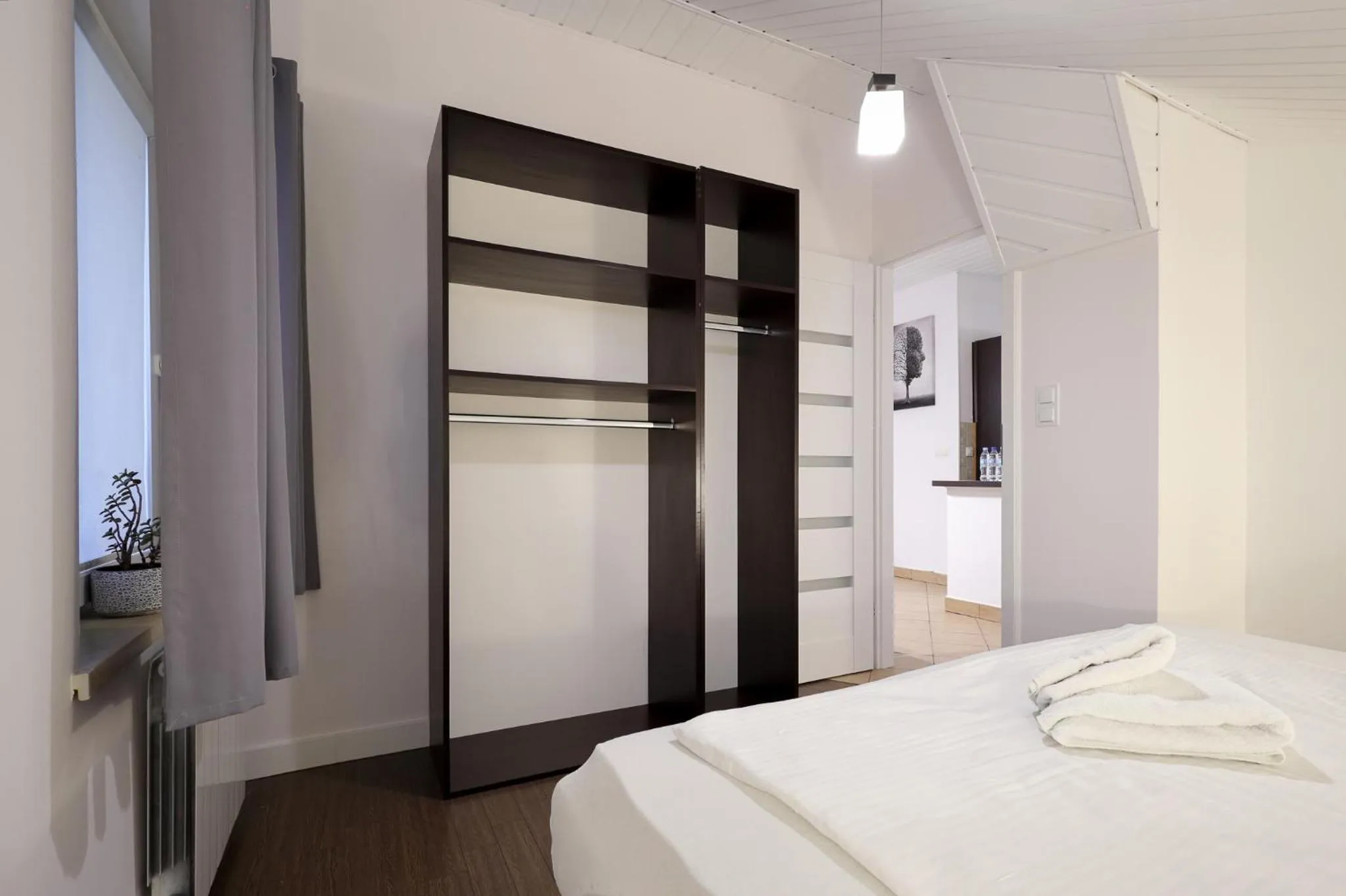 Bed in Dworek Różany Hotel & Restauracja