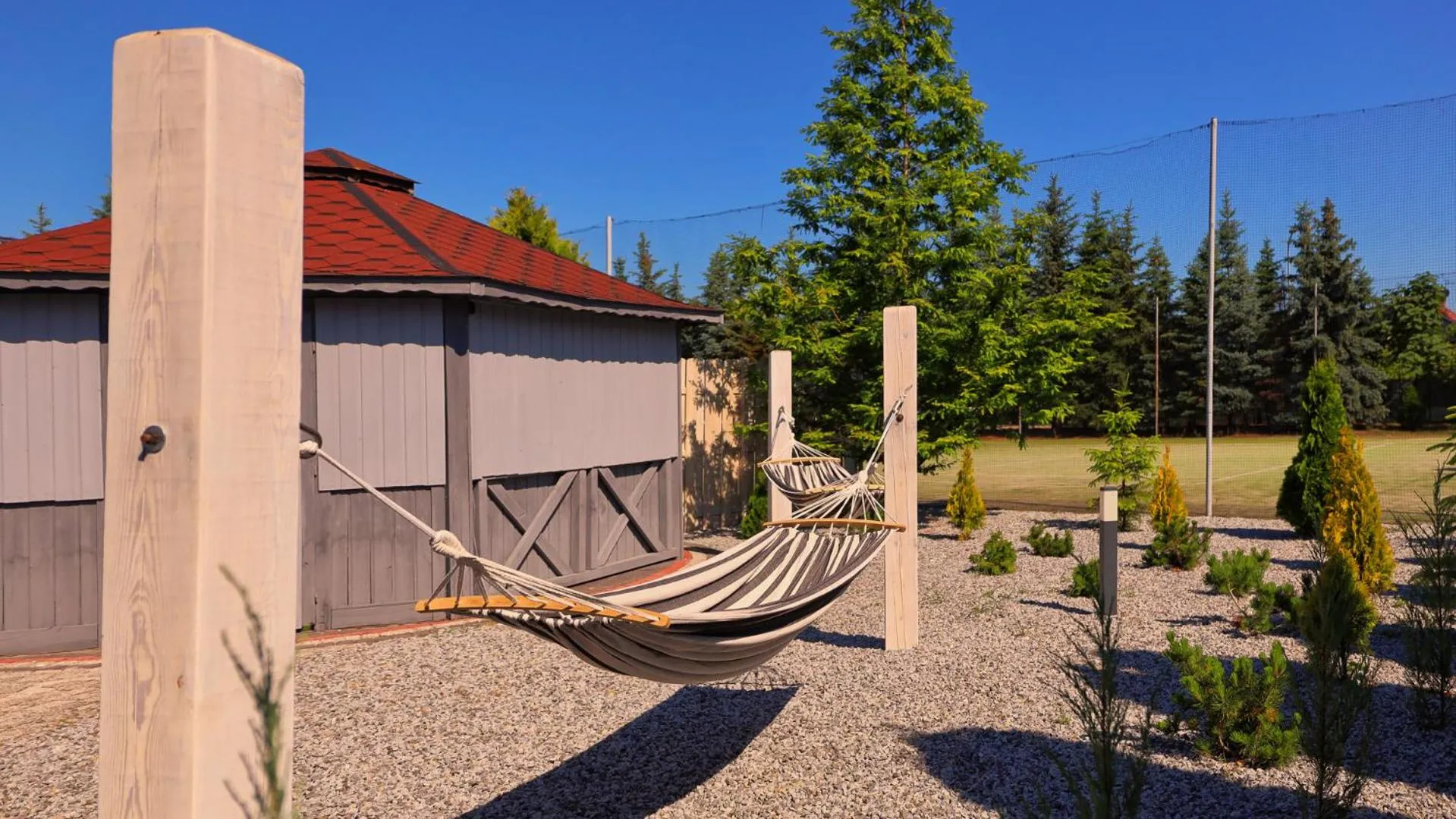 Garden in Dworek Różany Hotel & Restauracja