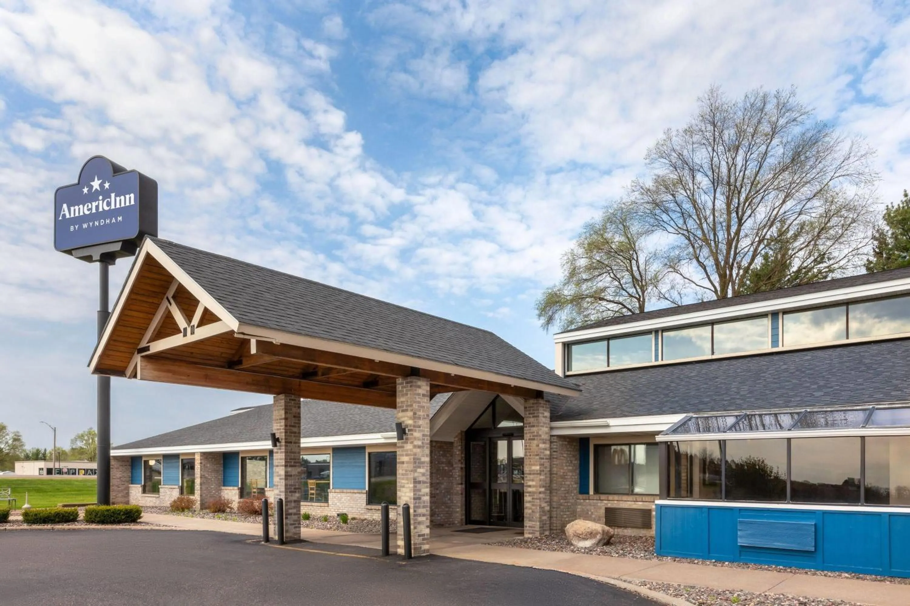 Property building in AmericInn by Wyndham Chippewa Falls