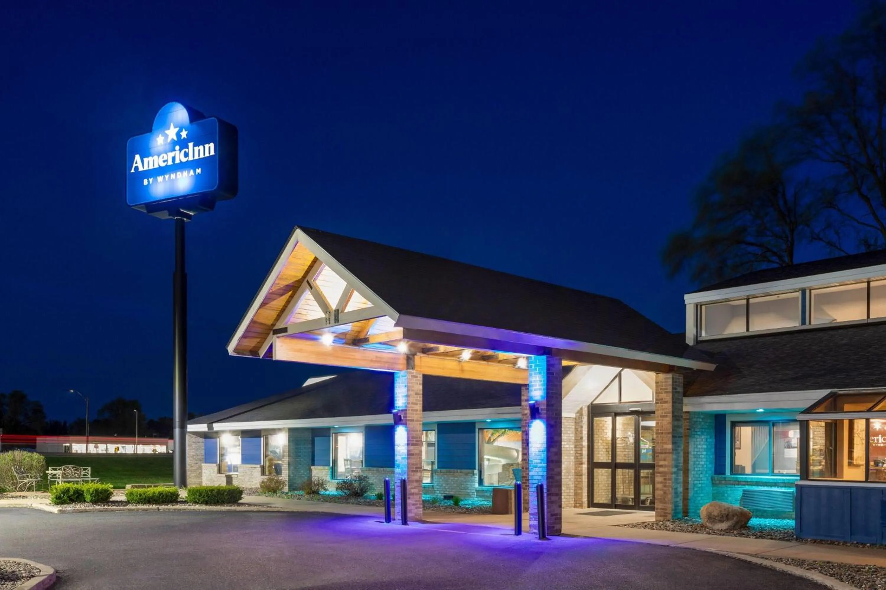Property building in AmericInn by Wyndham Chippewa Falls