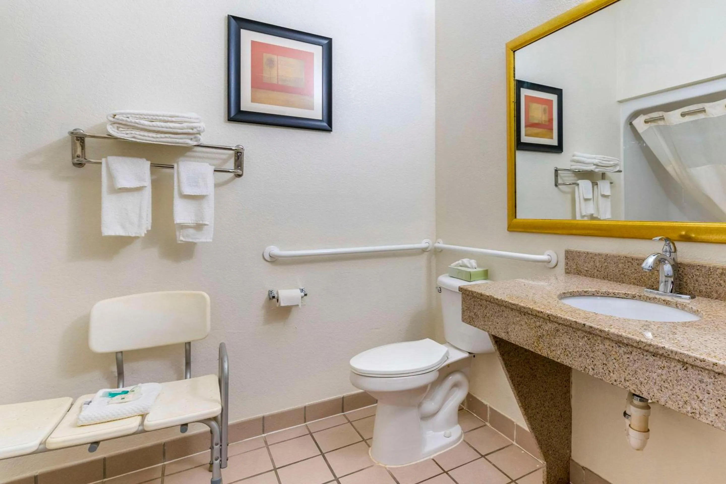 Bedroom in Quality Suites La Grange