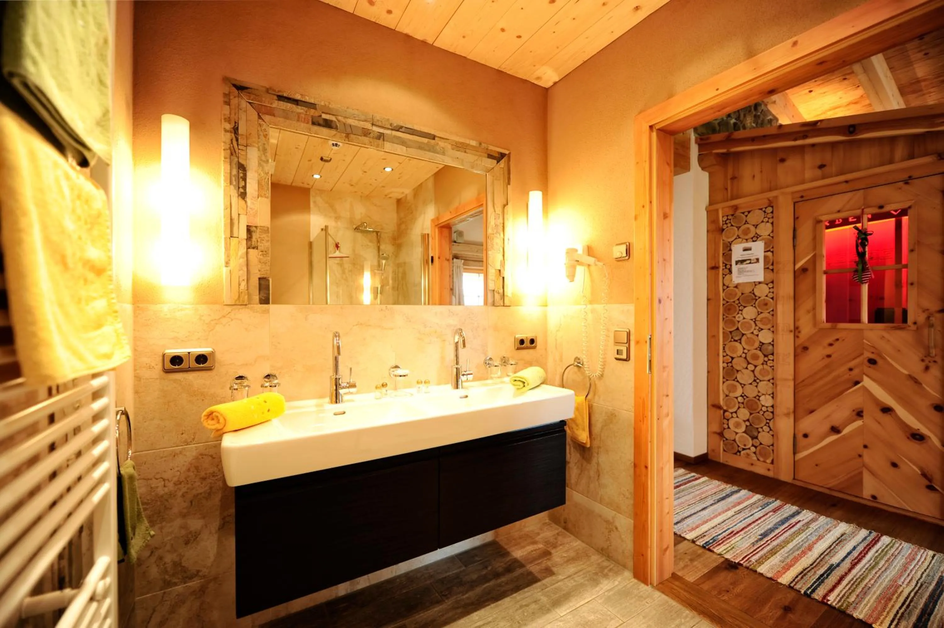 Bathroom in Luxury Chalets Wiesenruh