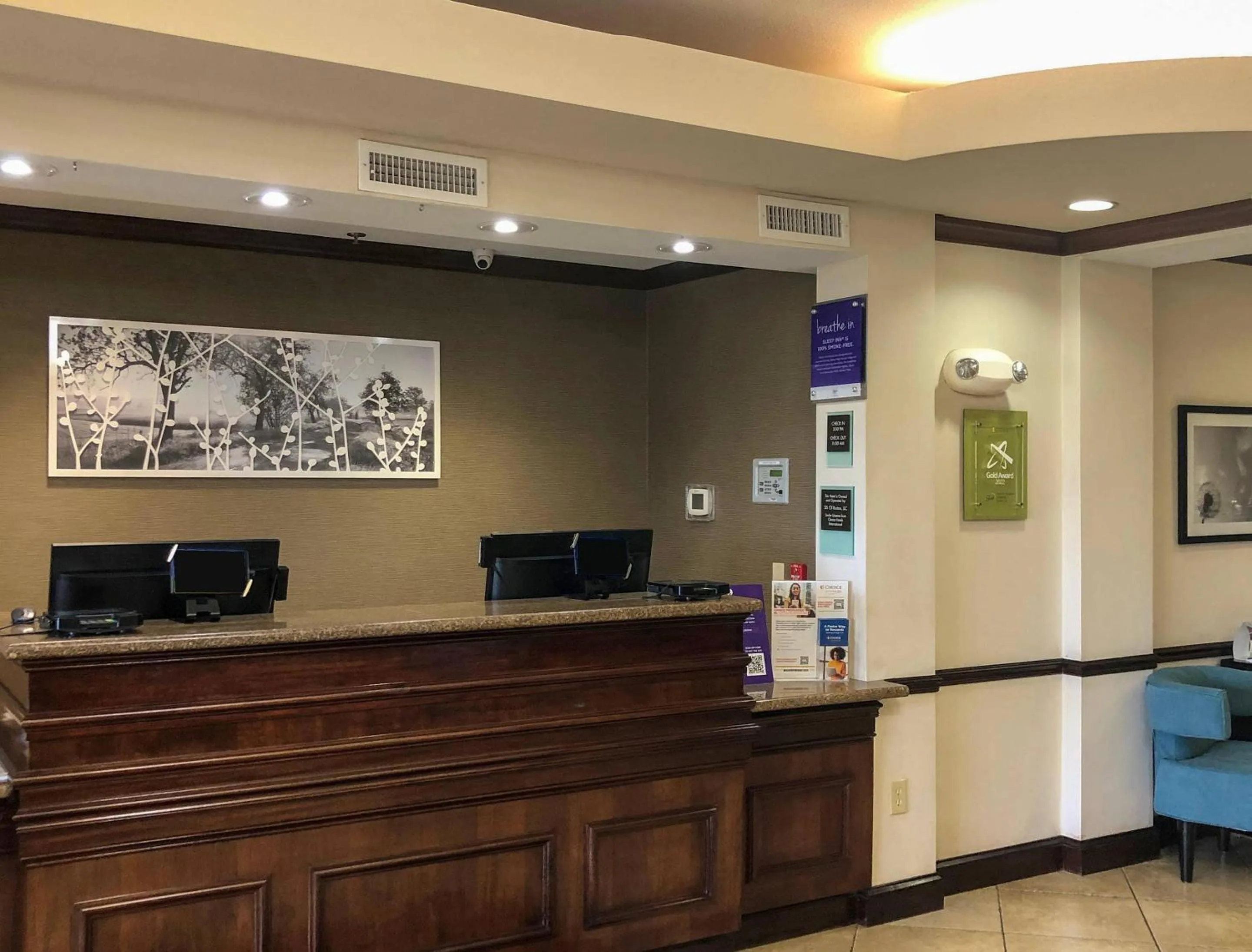Lobby or reception in Sleep Inn & Suites Ruston Near University
