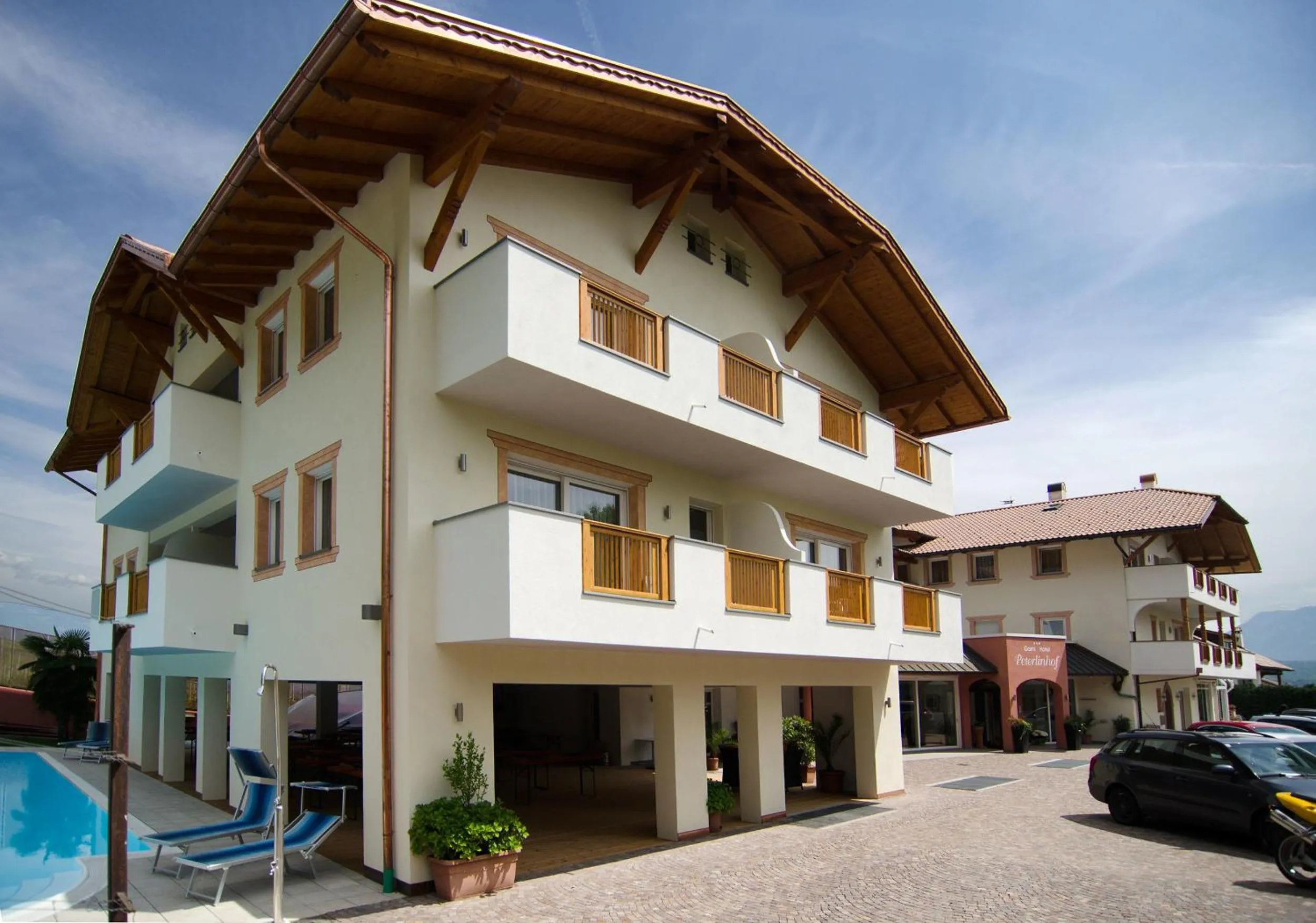 Facade/entrance in Garni Hotel Peterlinhof