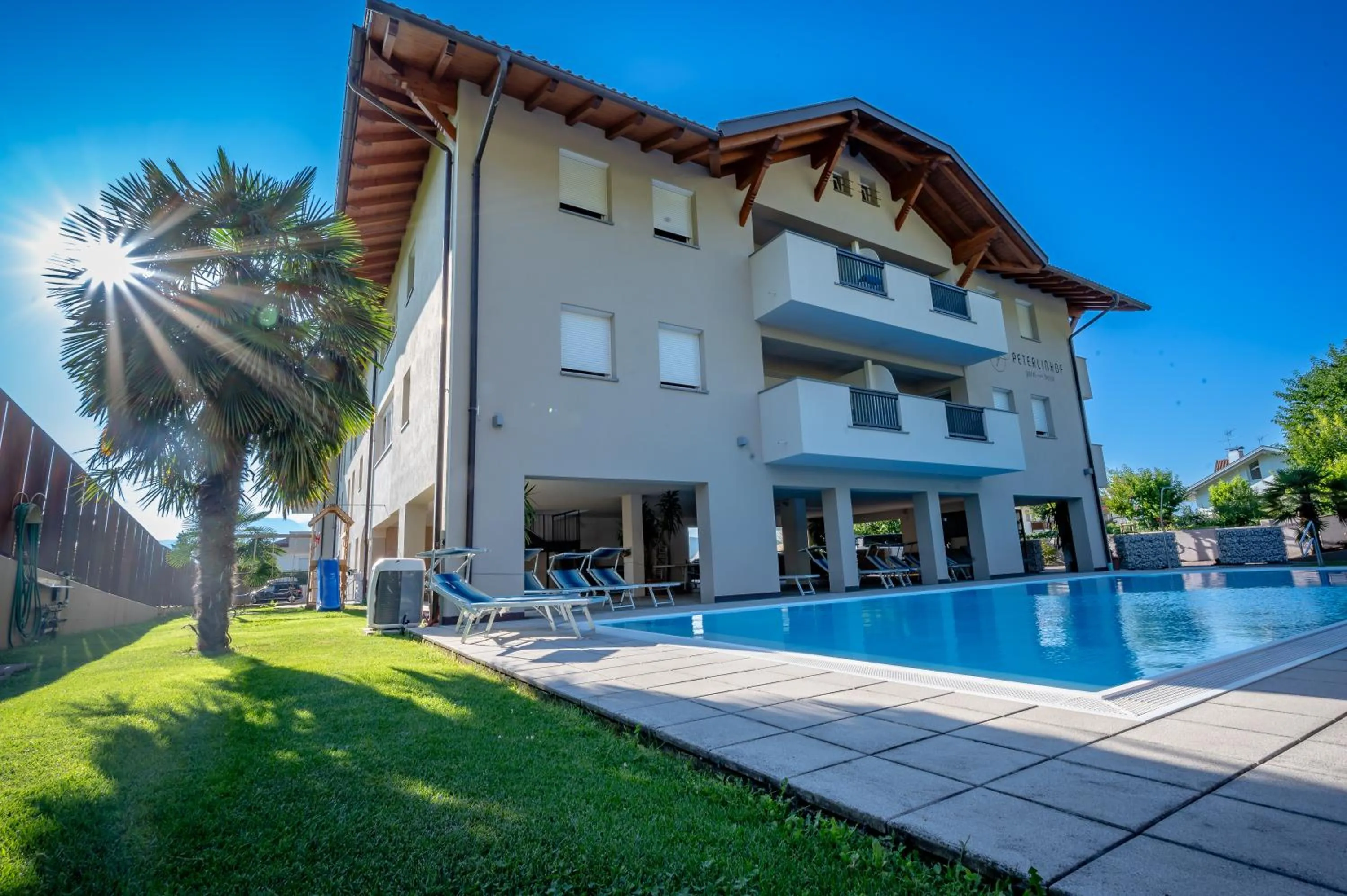 Property building in Garni Hotel Peterlinhof