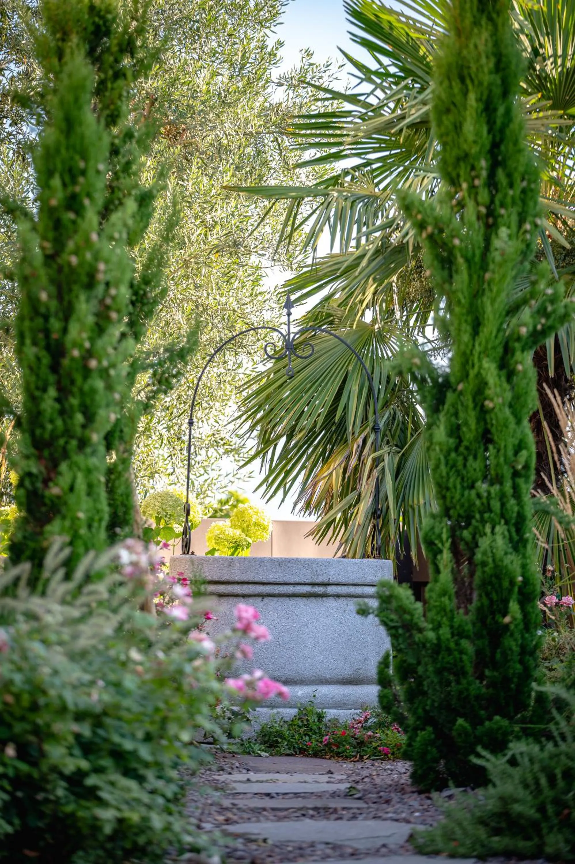Garden view in Garni Hotel Peterlinhof
