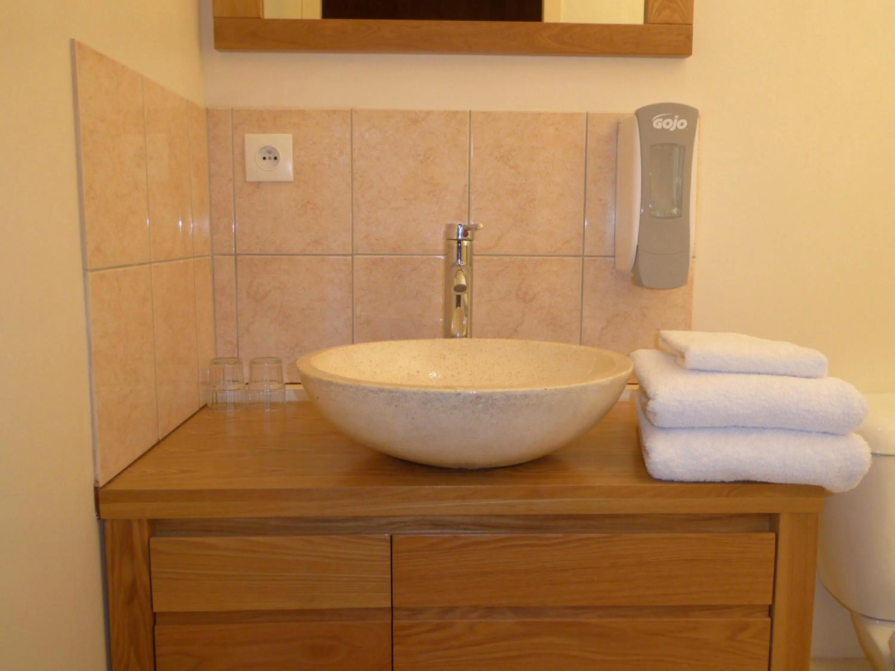 Bathroom in Hôtel de la Gare