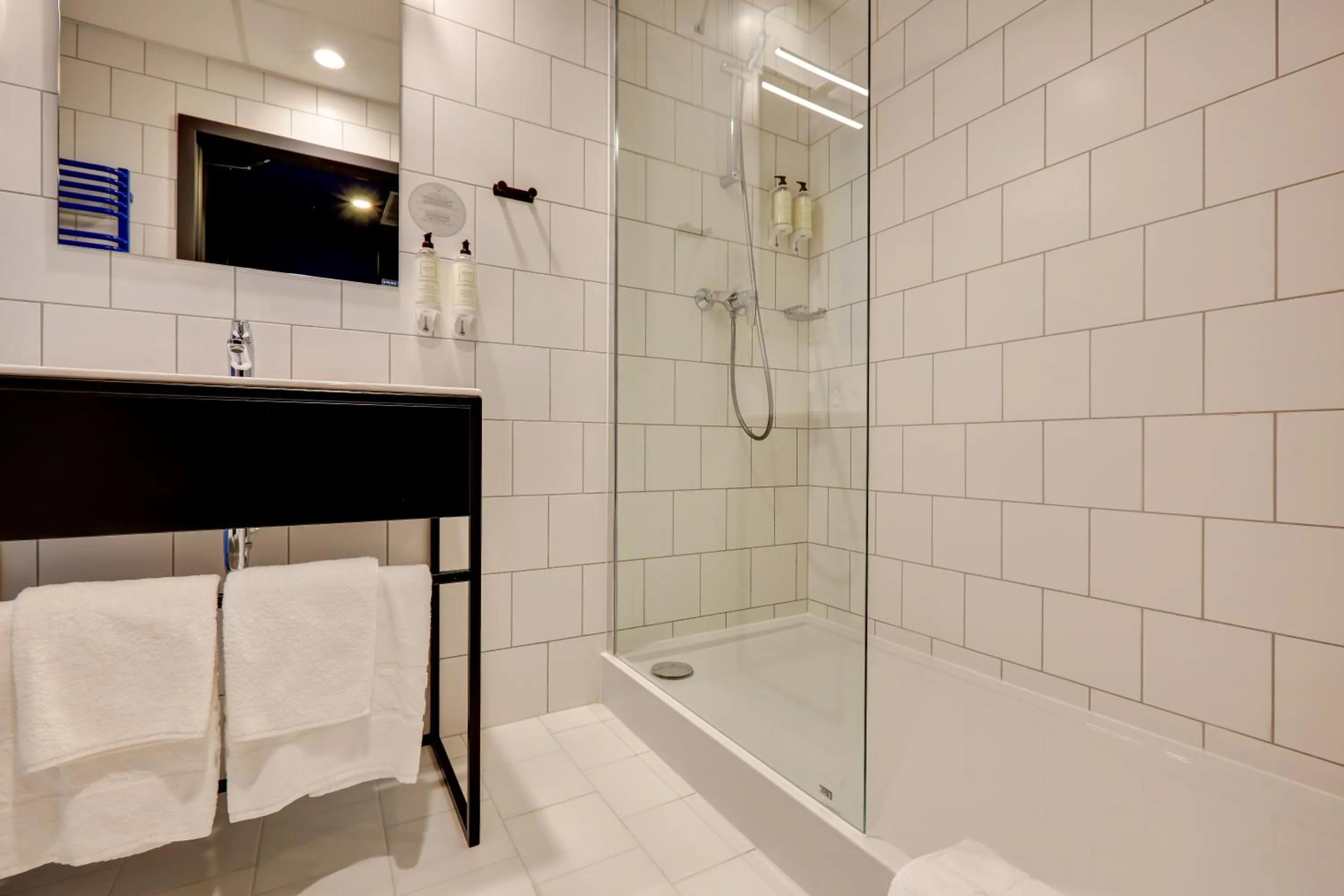 Shower in Hotel Arche Geologiczna