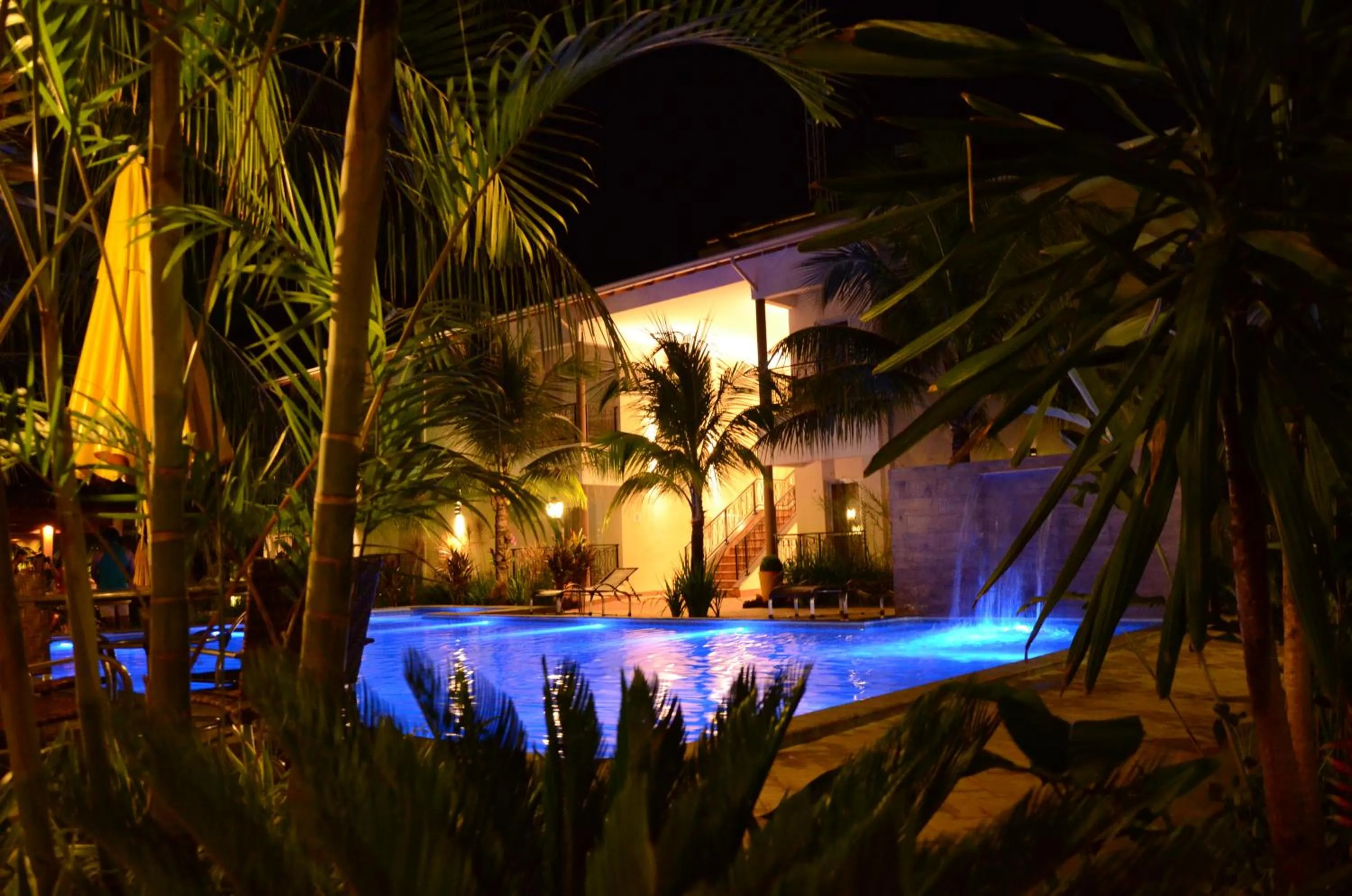 Pool view in Pousada Vitalis