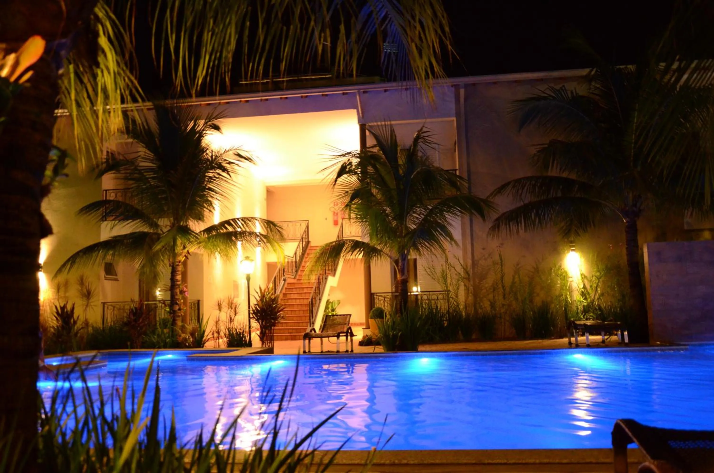 Pool view in Pousada Vitalis