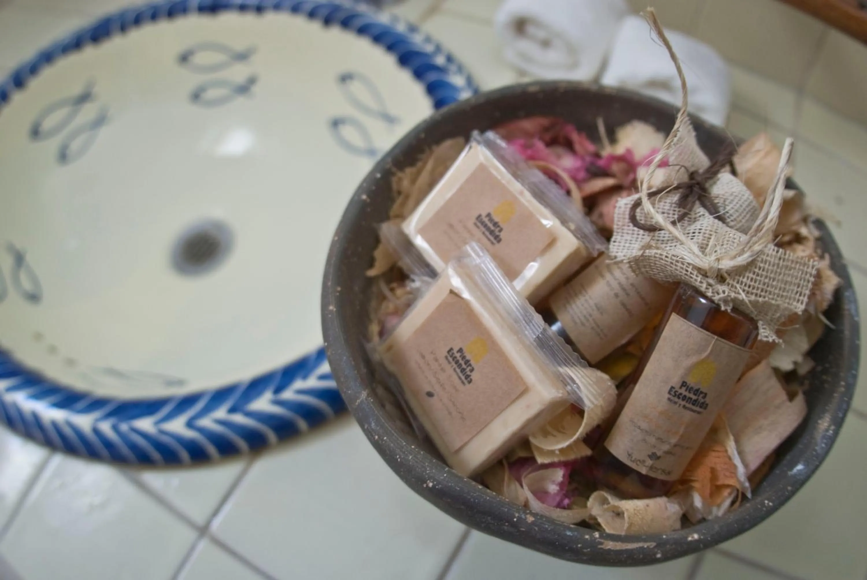 Bathroom in Hotel Piedra Escondida