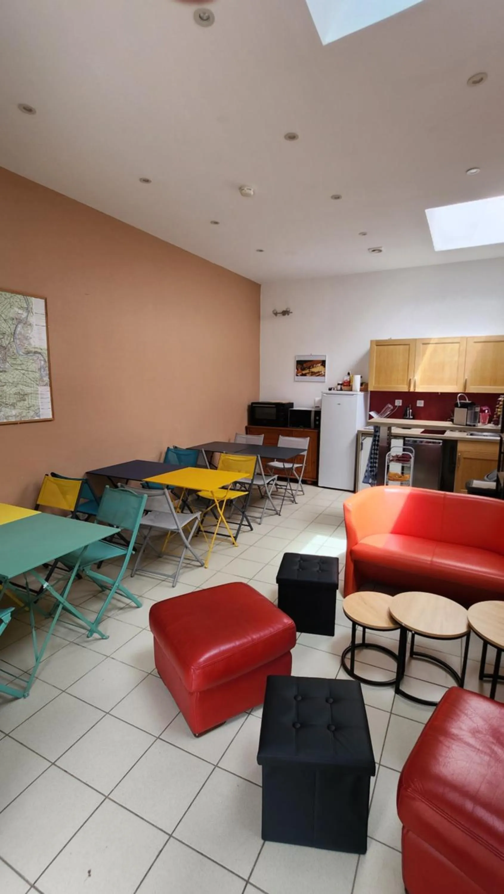 Kitchen or kitchenette in la ferme des ruelles