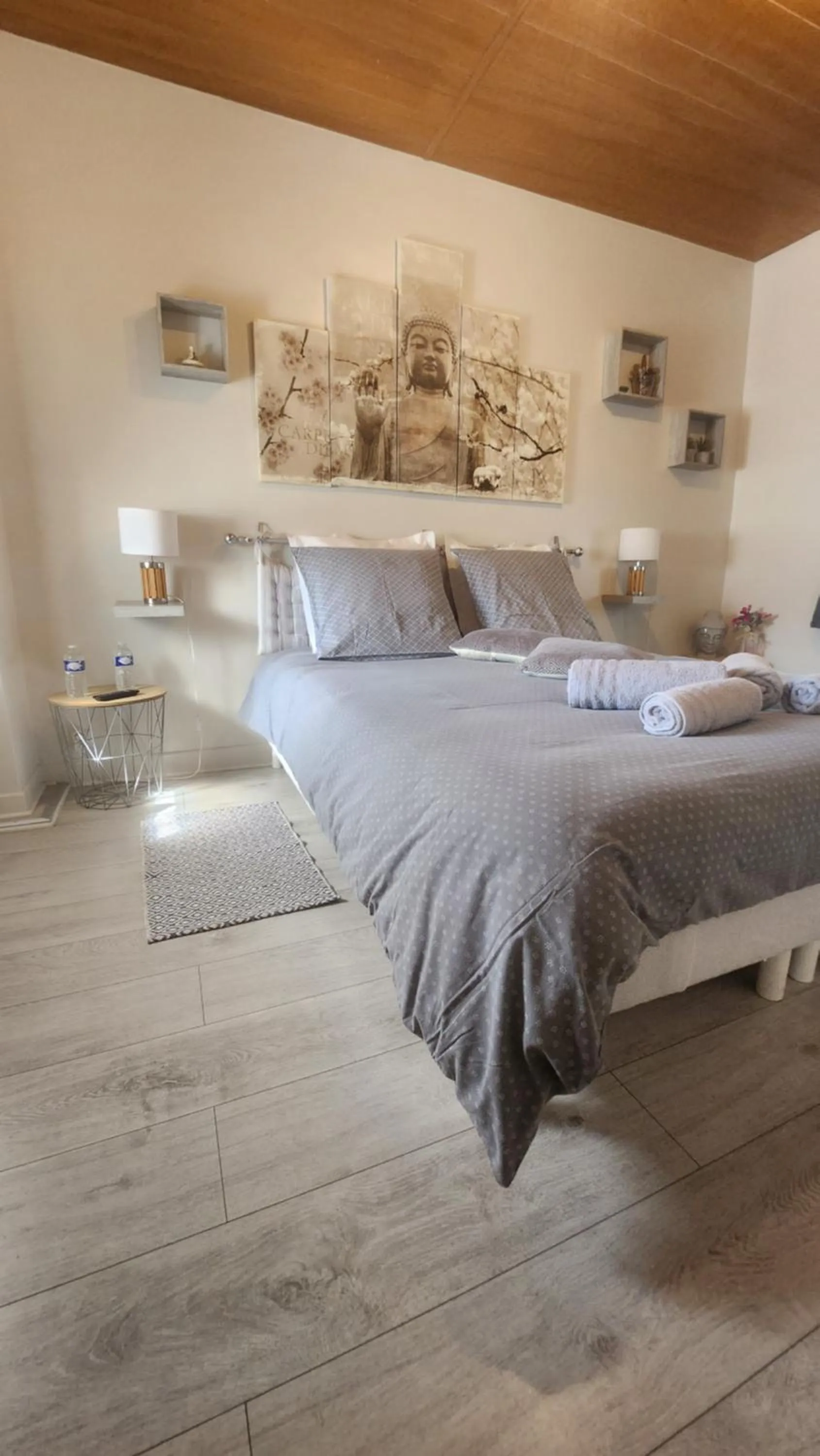 Bedroom, Bed in la ferme des ruelles