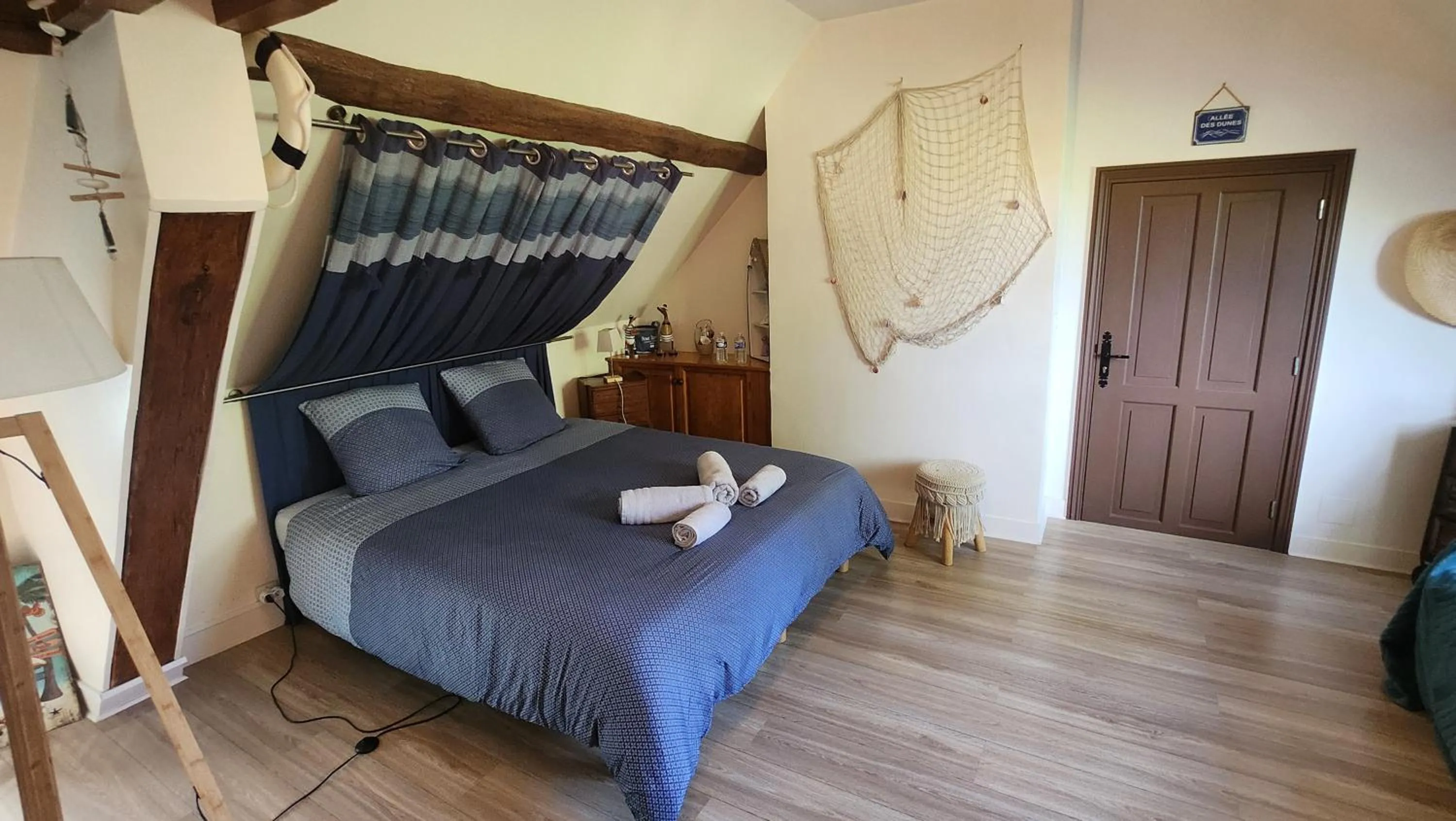 Bedroom, Bed in la ferme des ruelles