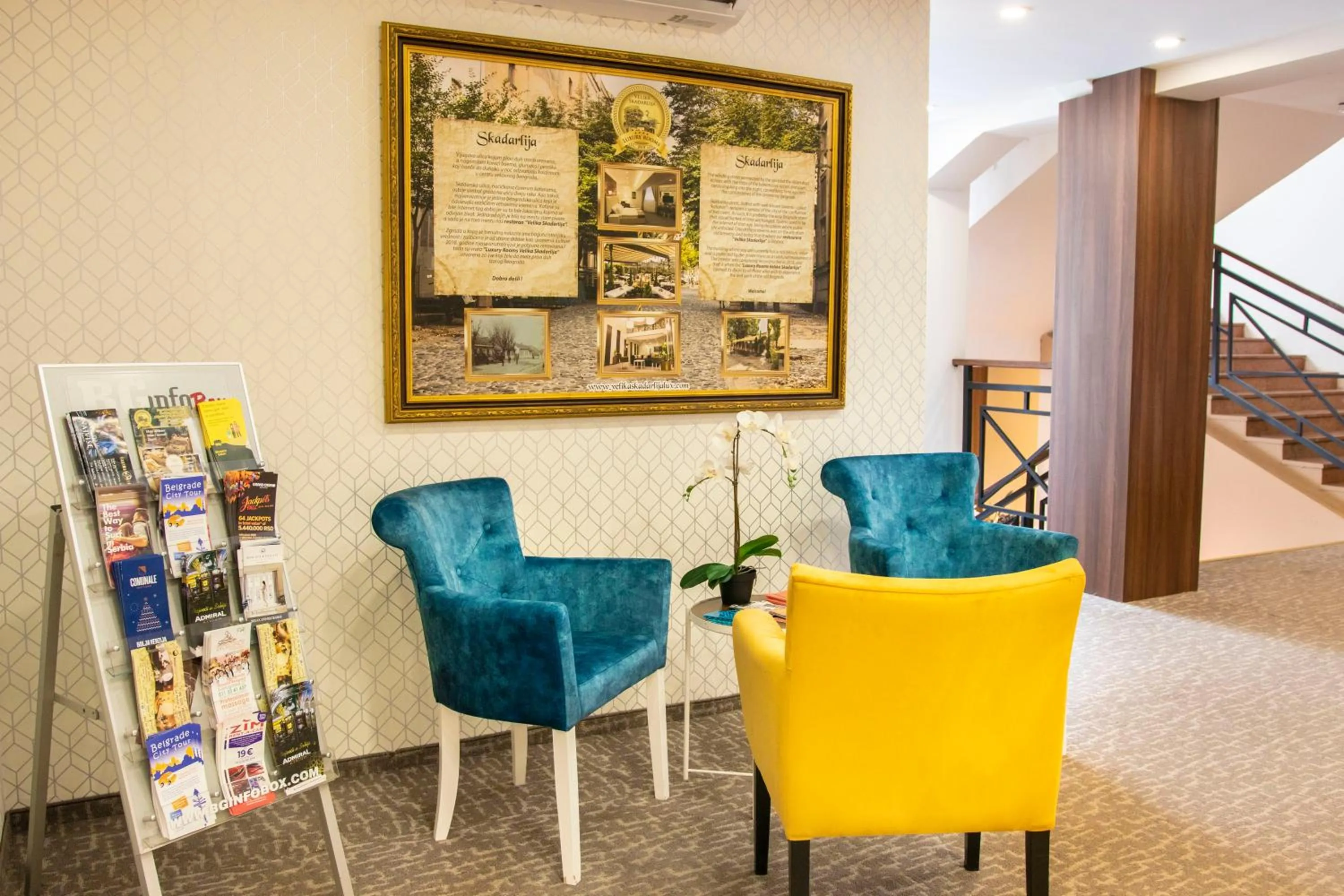 Lobby or reception in Luxury Rooms Skadarlija