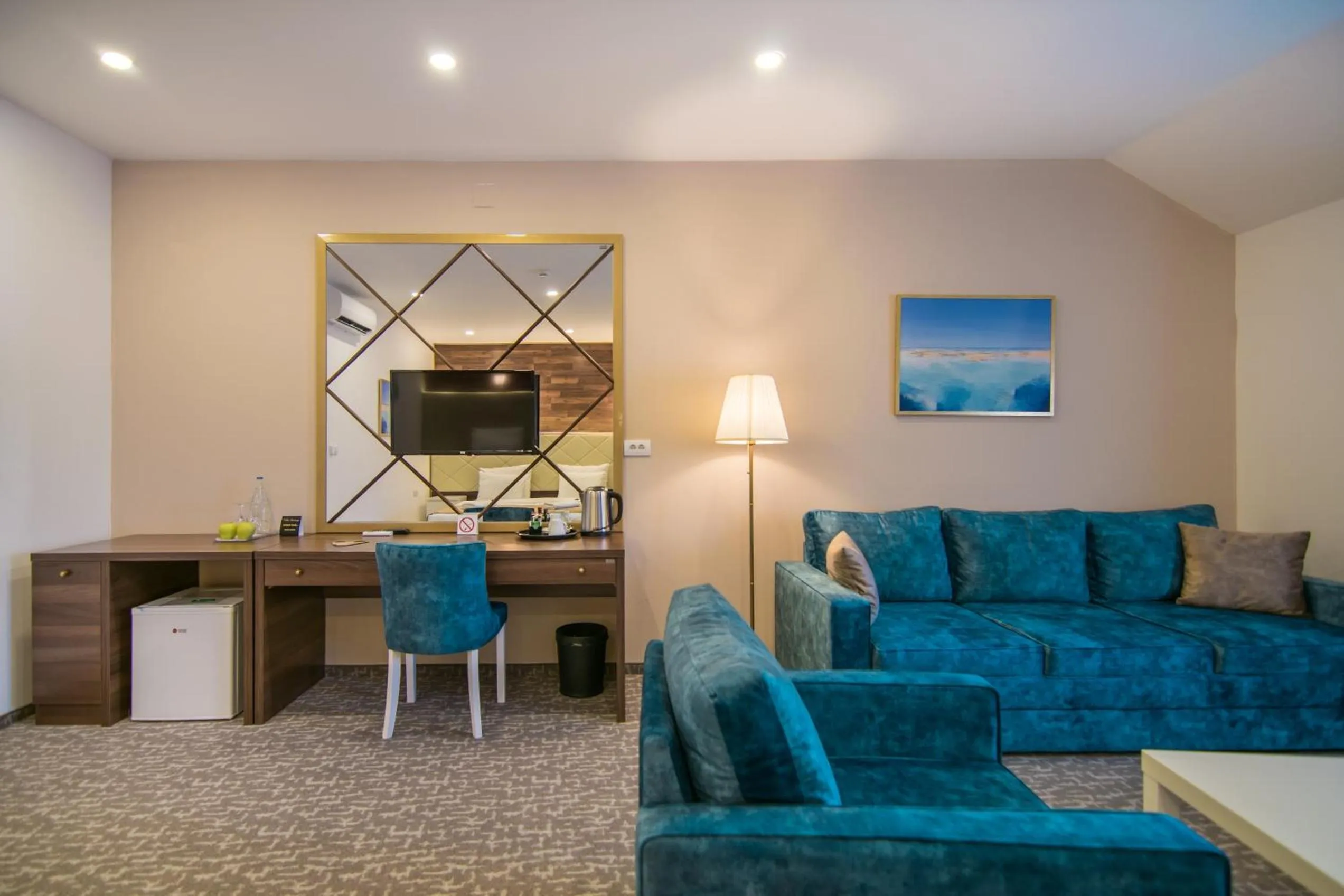 Seating area in Luxury Rooms Skadarlija