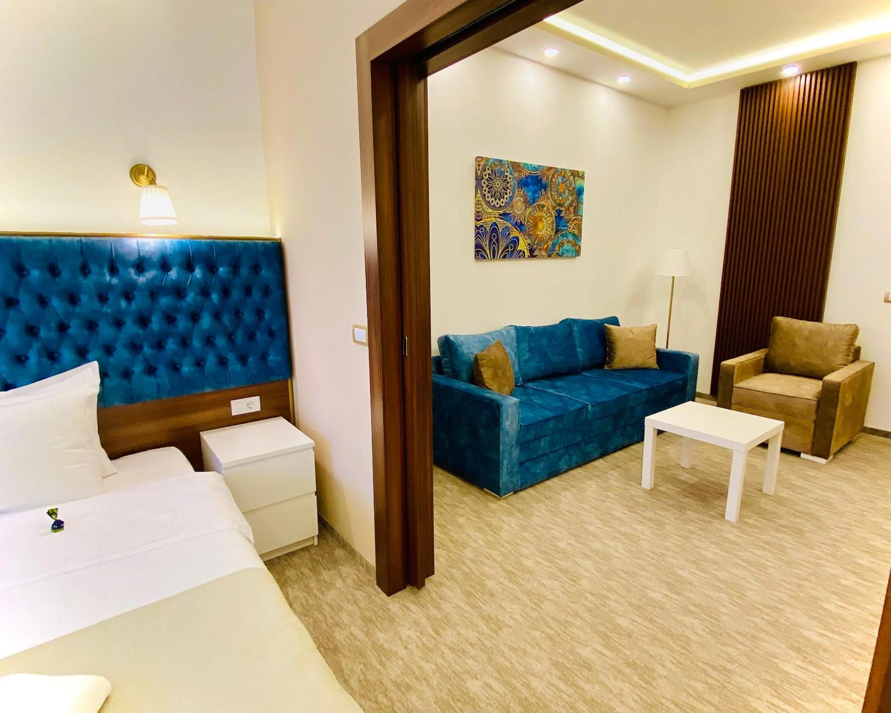 Seating area in Luxury Rooms Skadarlija