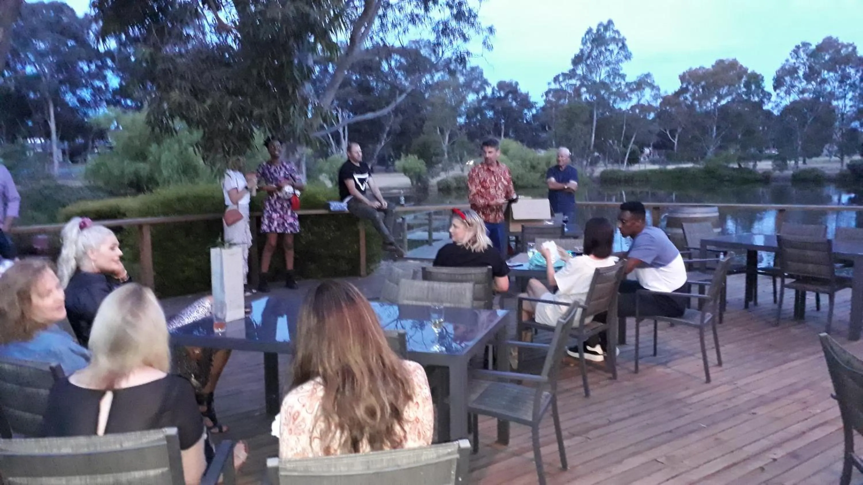 Balcony/Terrace in Magdala Motor Lodge & Lakeside Restaurant