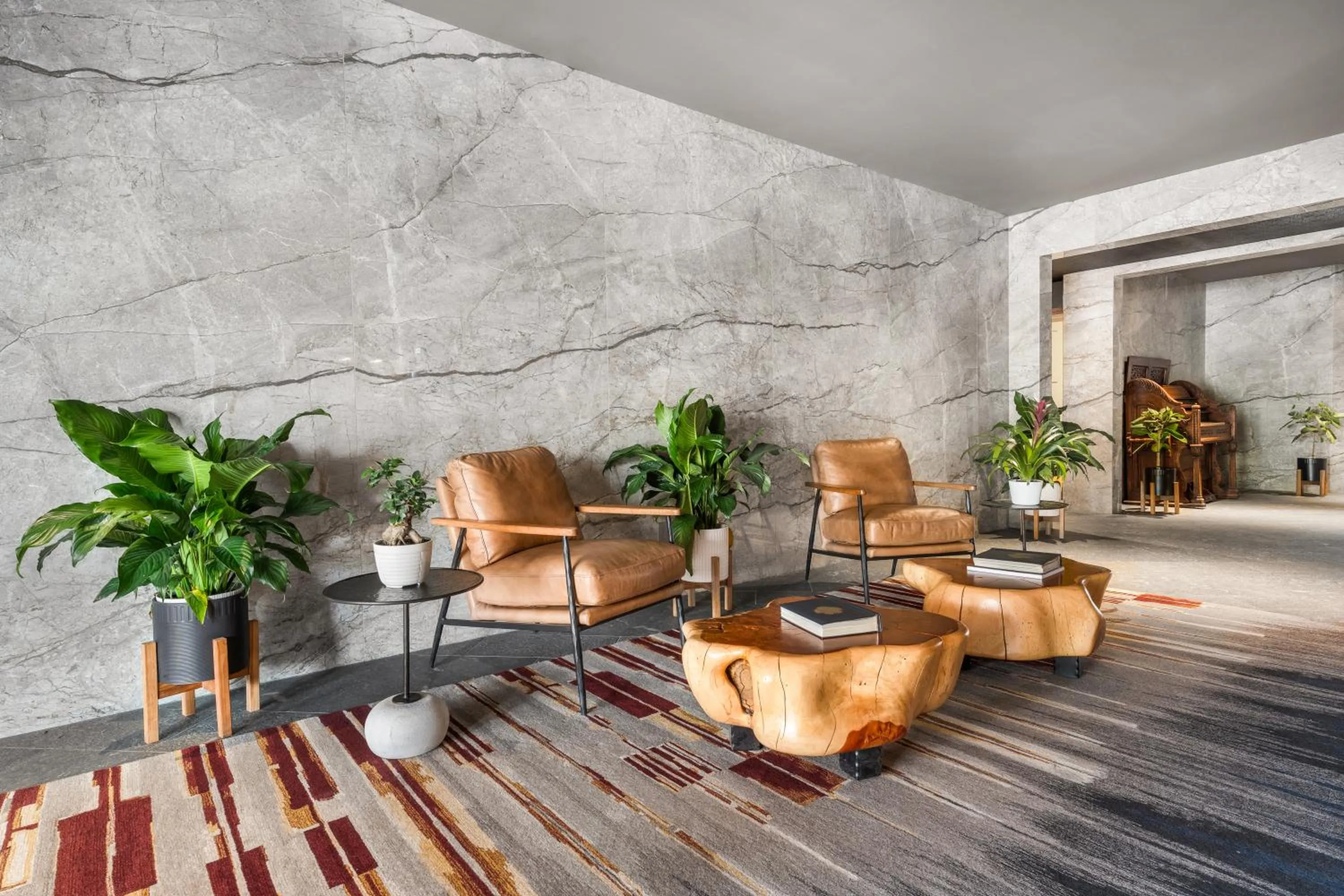 Lobby or reception in Wolfe's Hotel Moab