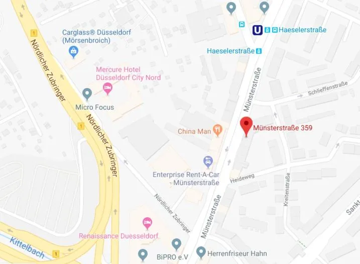 Property building in Apartment Düsseldorf Nord