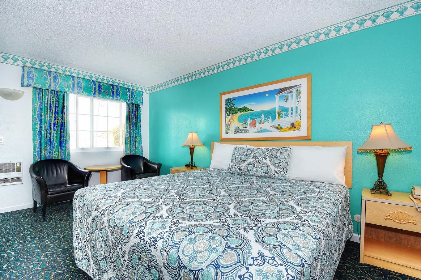 Bedroom, Bed in Morro Bay Sandpiper Inn