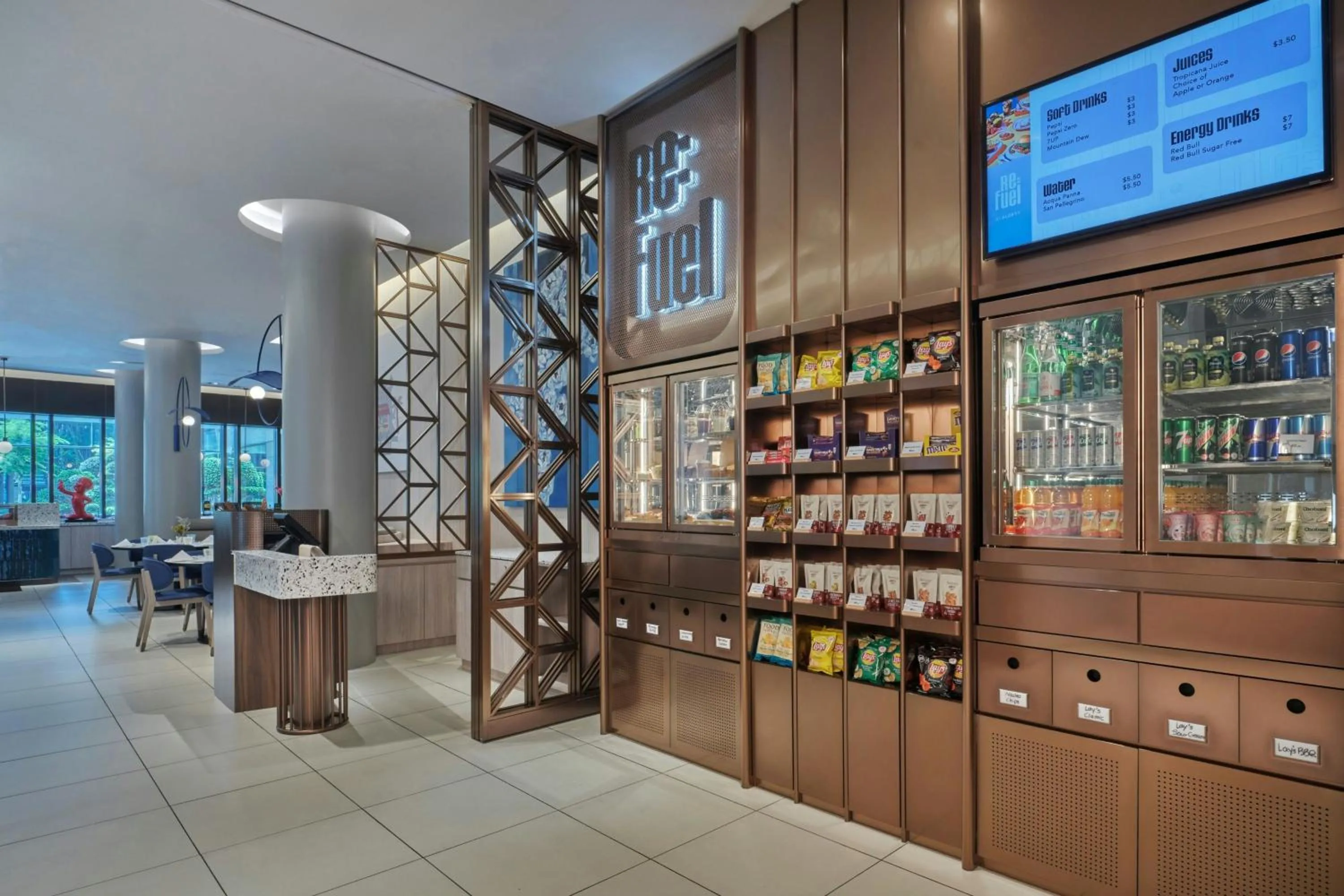 Restaurant/places to eat in Aloft Singapore Novena