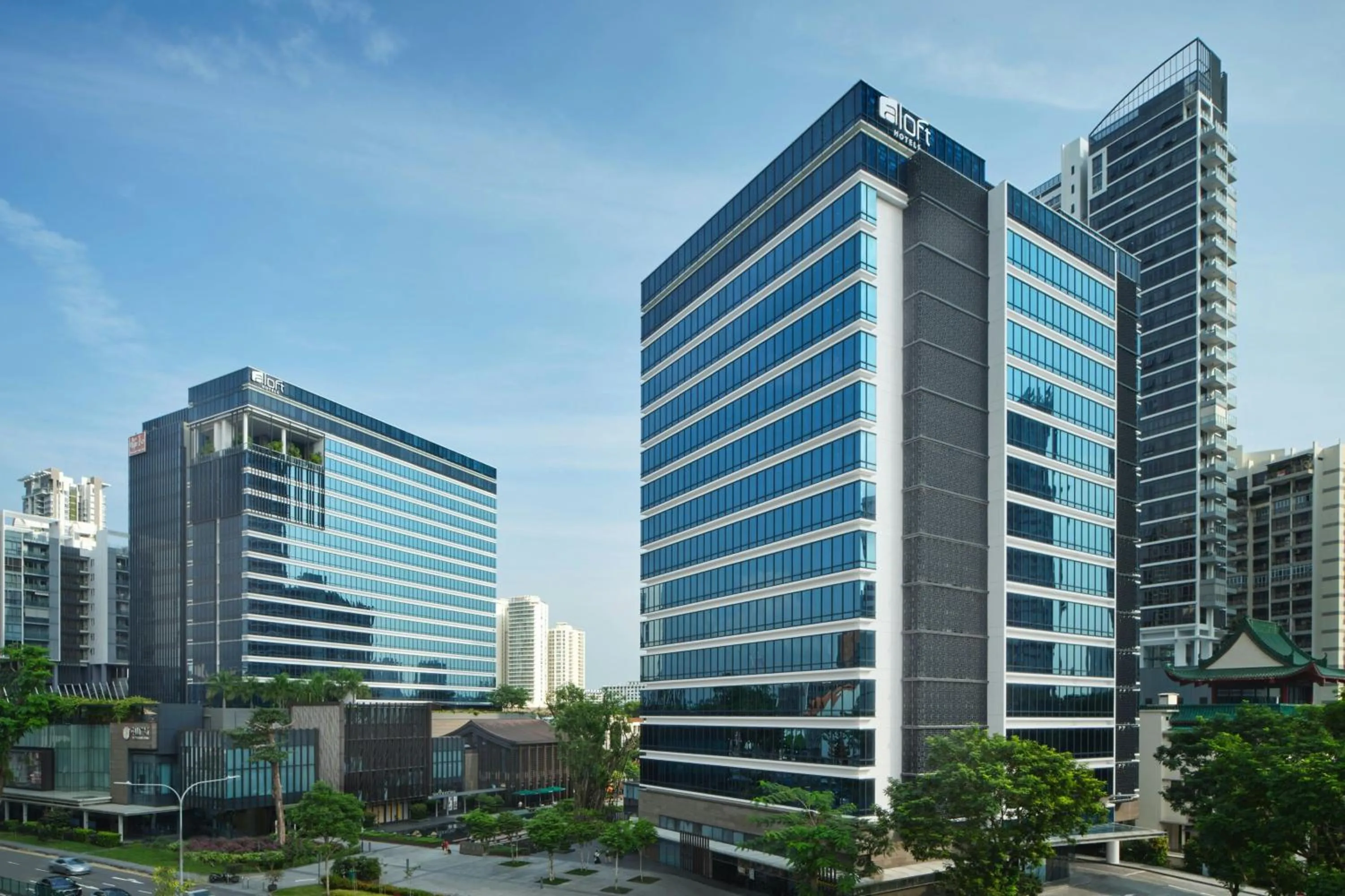 Property building in Aloft Singapore Novena