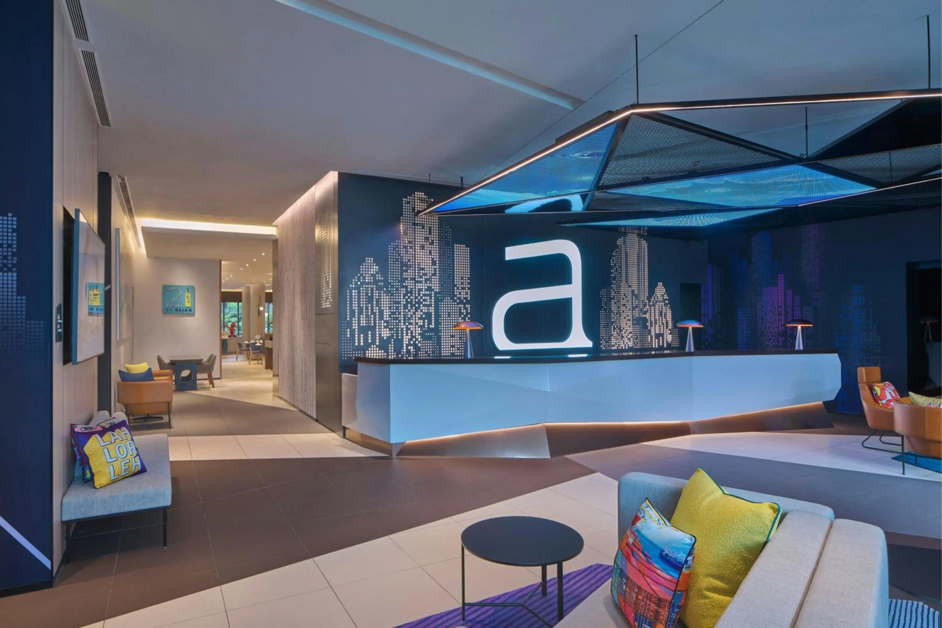 Lobby or reception in Aloft Singapore Novena