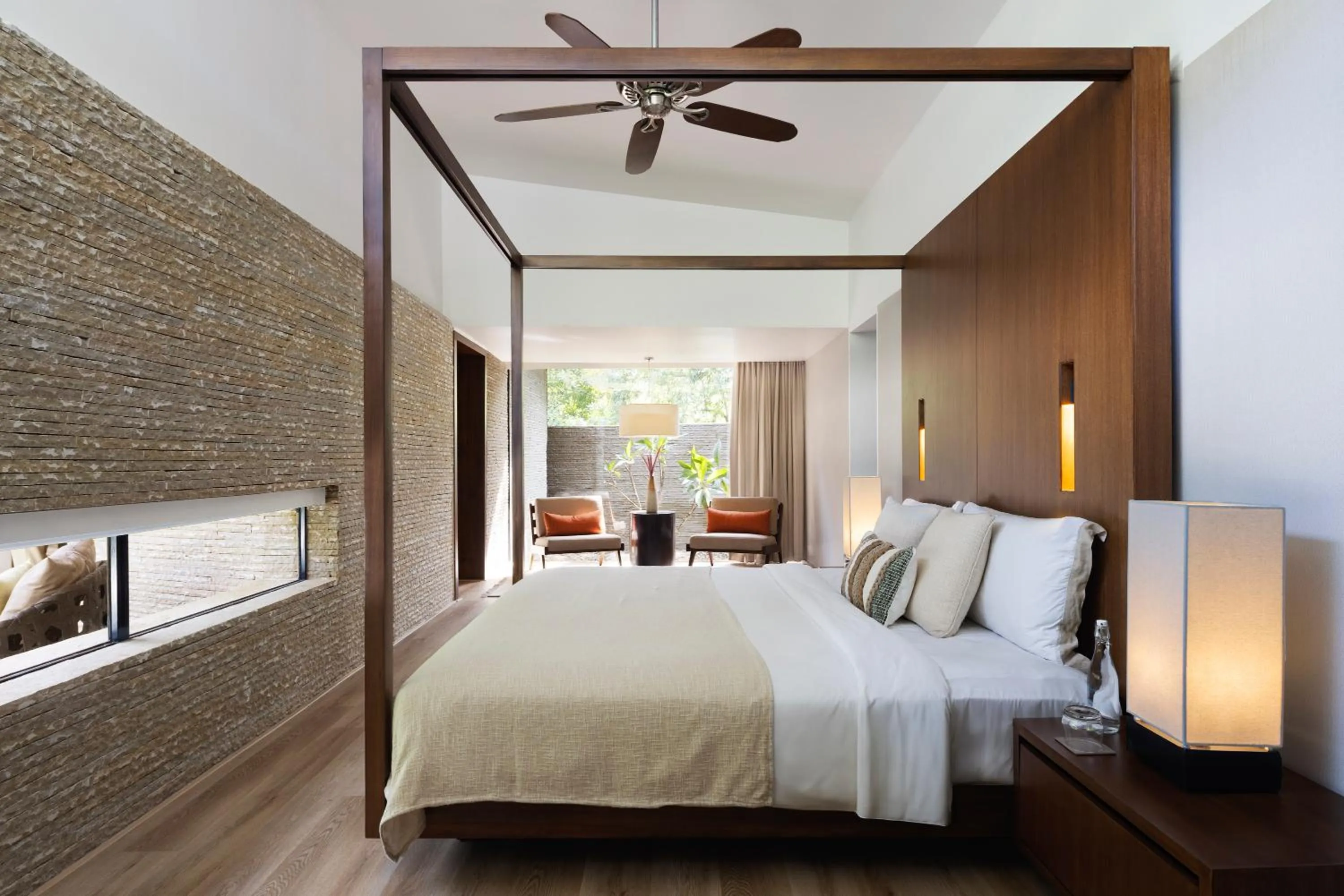 Bedroom, Bed in Dharana at Shillim All Inclusive Luxury Wellness Retreat