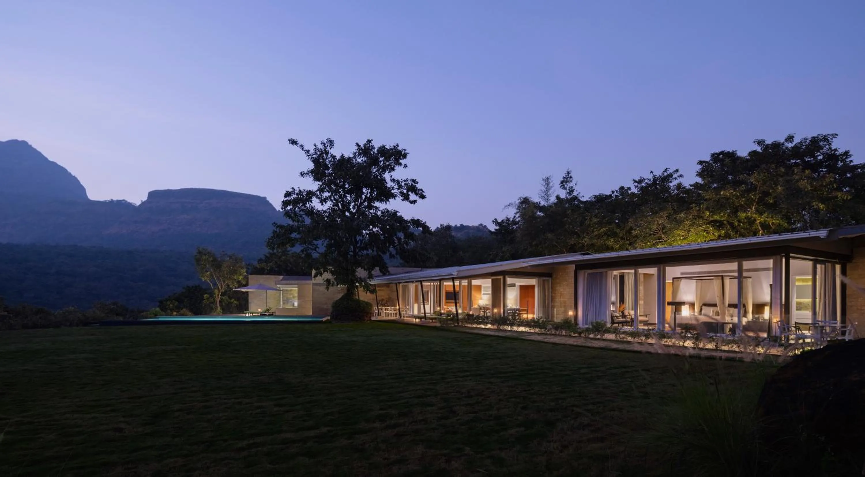 Property building in Dharana at Shillim All Inclusive Luxury Wellness Retreat