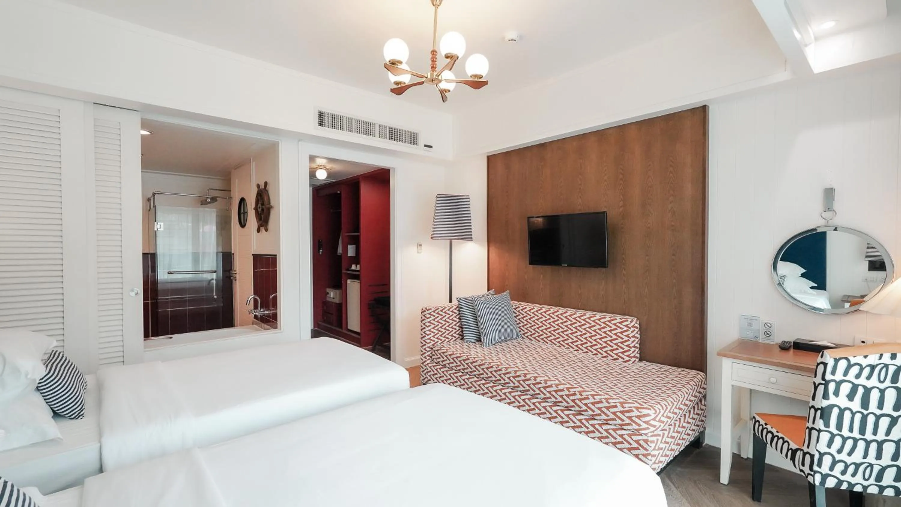 Bed in Sugar Marina Hotel - NAUTICAL - Kata Beach