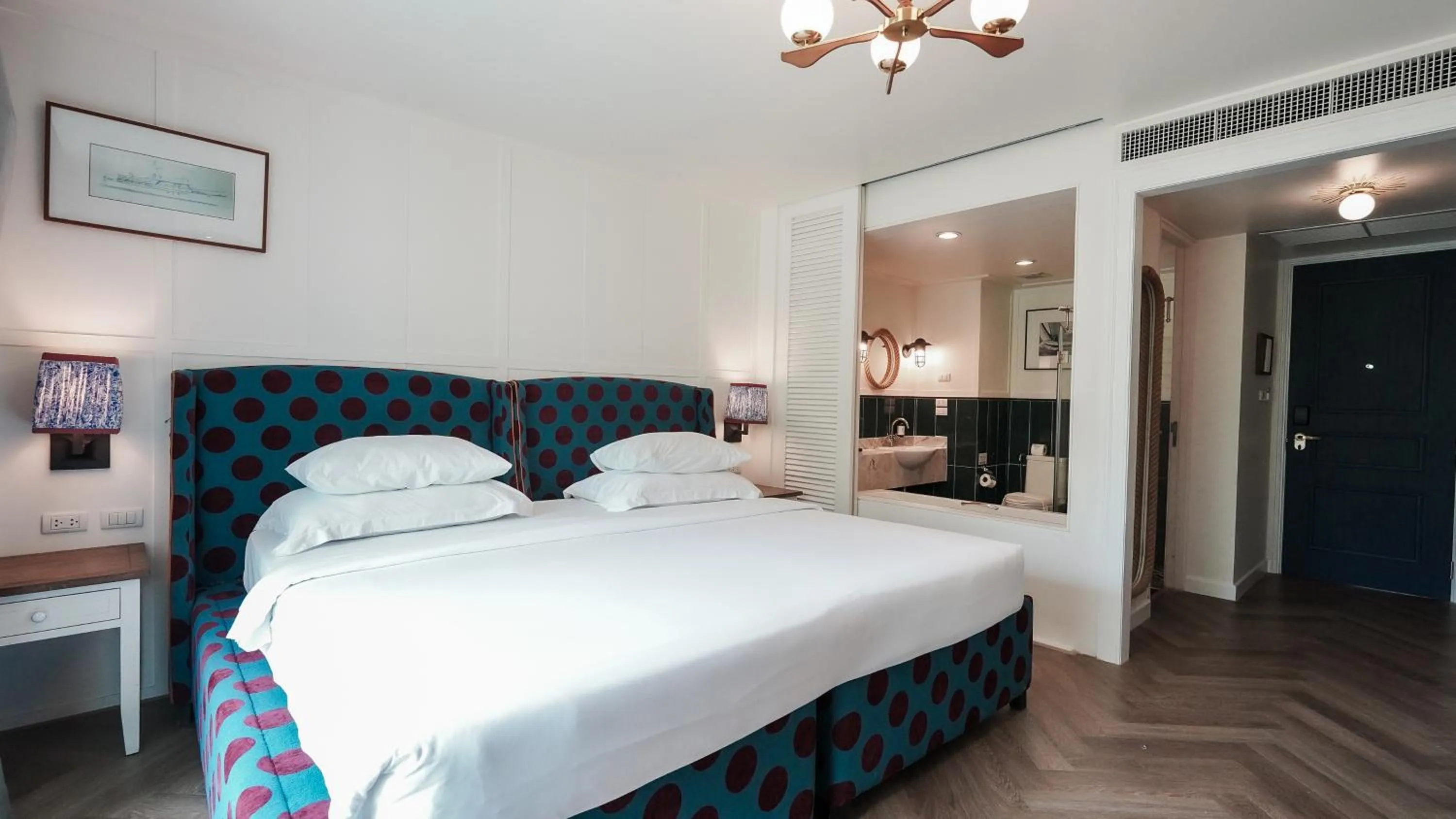 Bed in Sugar Marina Hotel - NAUTICAL - Kata Beach