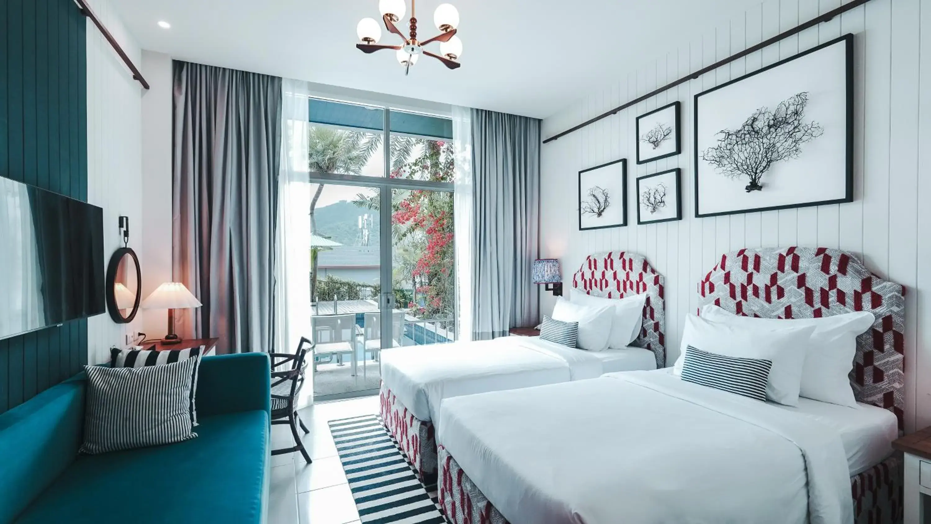 Deluxe Double Room with Pool Access in Sugar Marina Hotel - NAUTICAL - Kata Beach Deluxe Double Room with Pool Access in Sugar Marina Hotel - NAUTICAL - Kata Beach