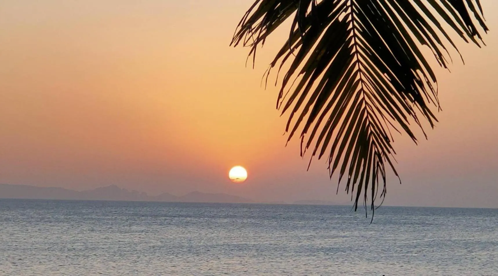 Sunset in Horizon Beach Resort Koh Jum