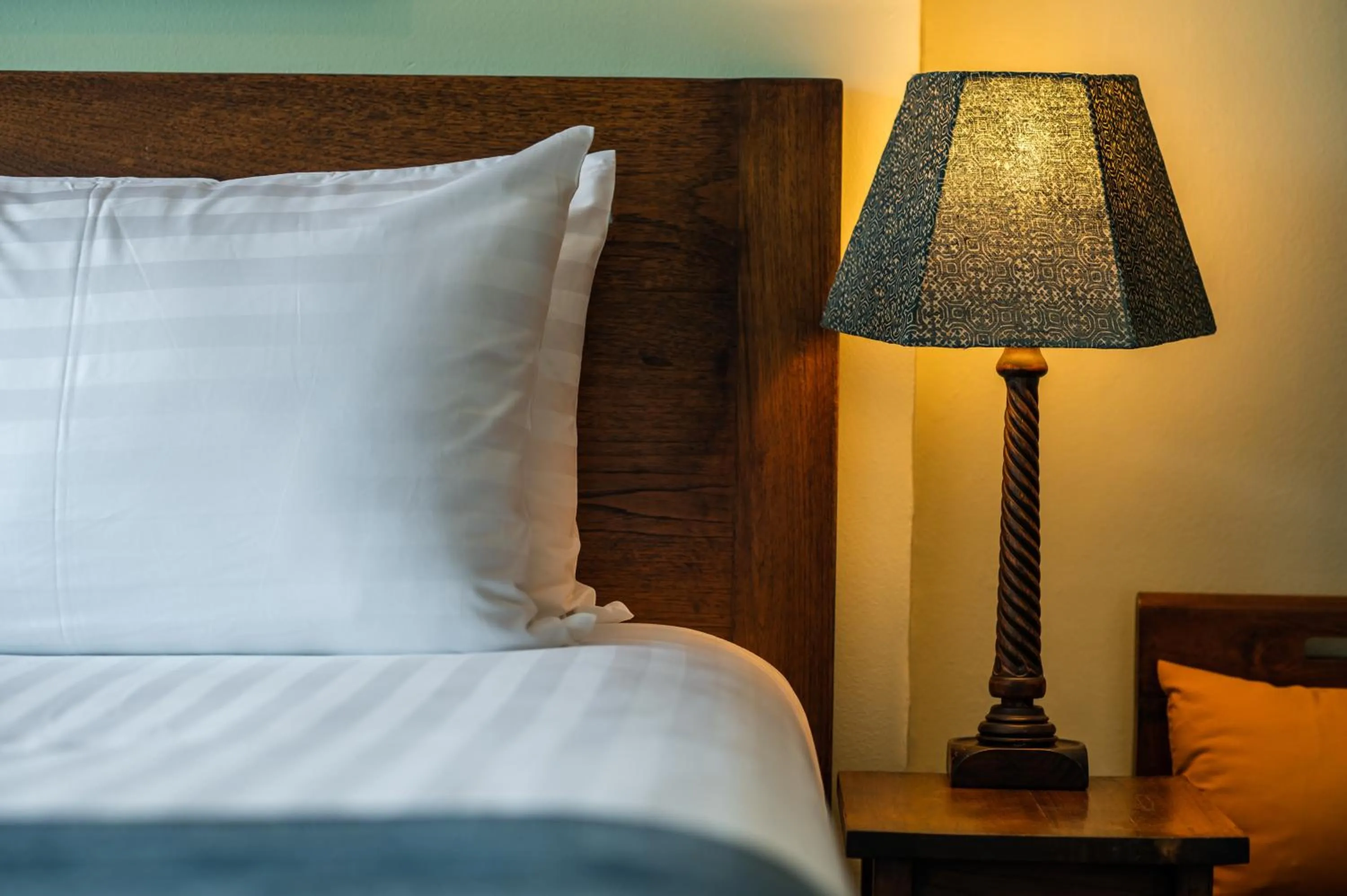 Decorative detail, Bed in CC's Hideaway Kata - SHA Plus