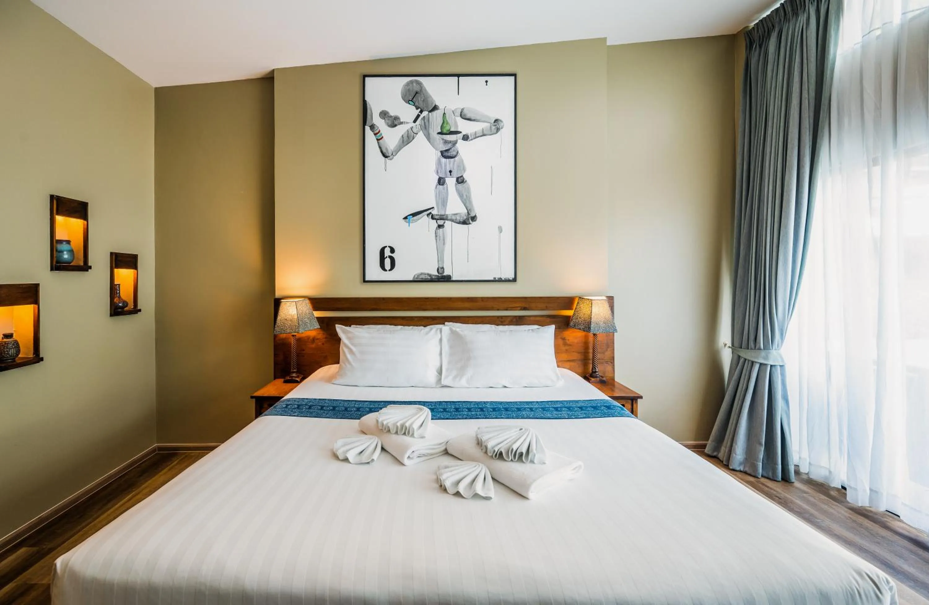 Bed in CC's Hideaway Kata - SHA Plus