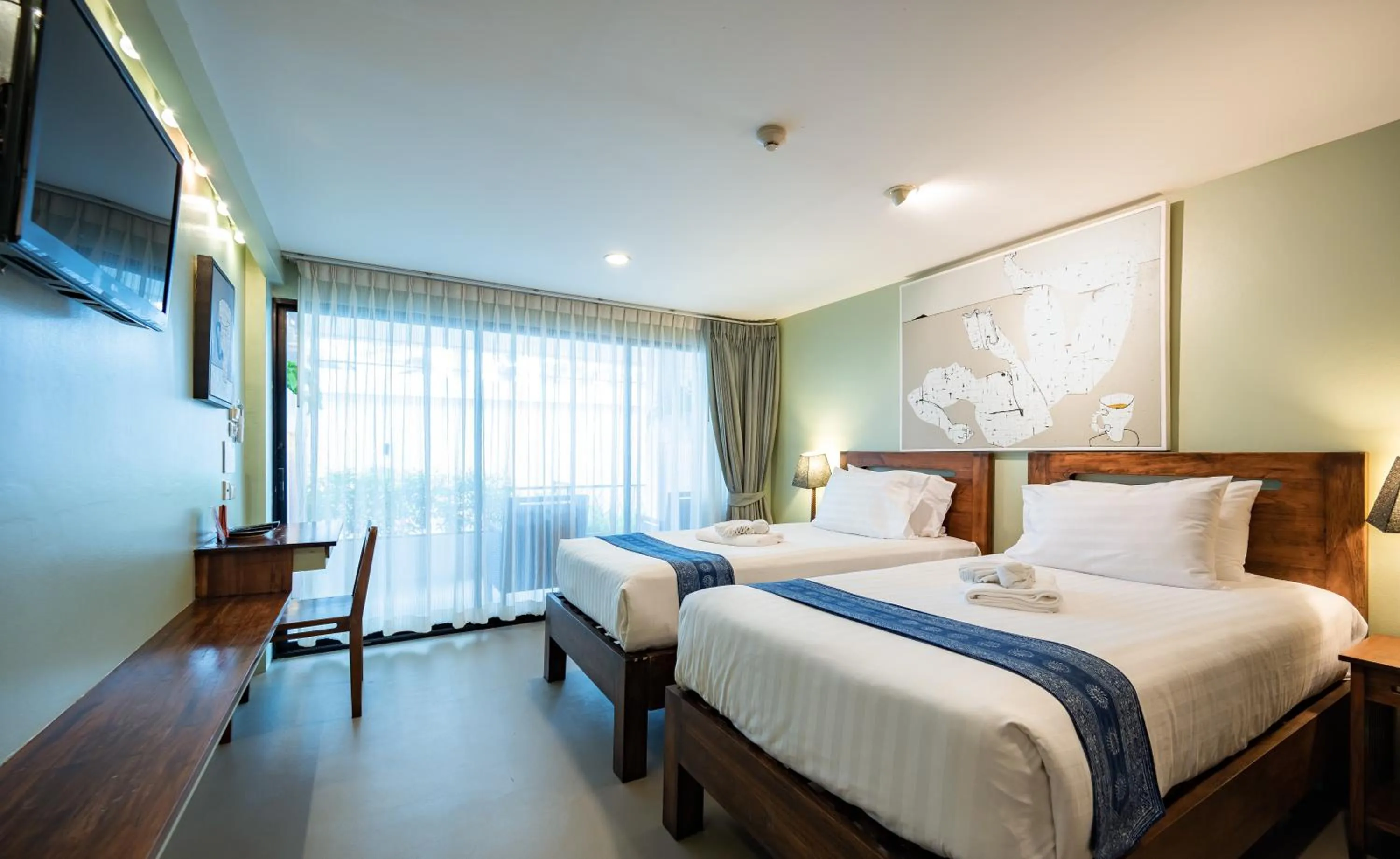 Bed in CC's Hideaway Kata - SHA Plus